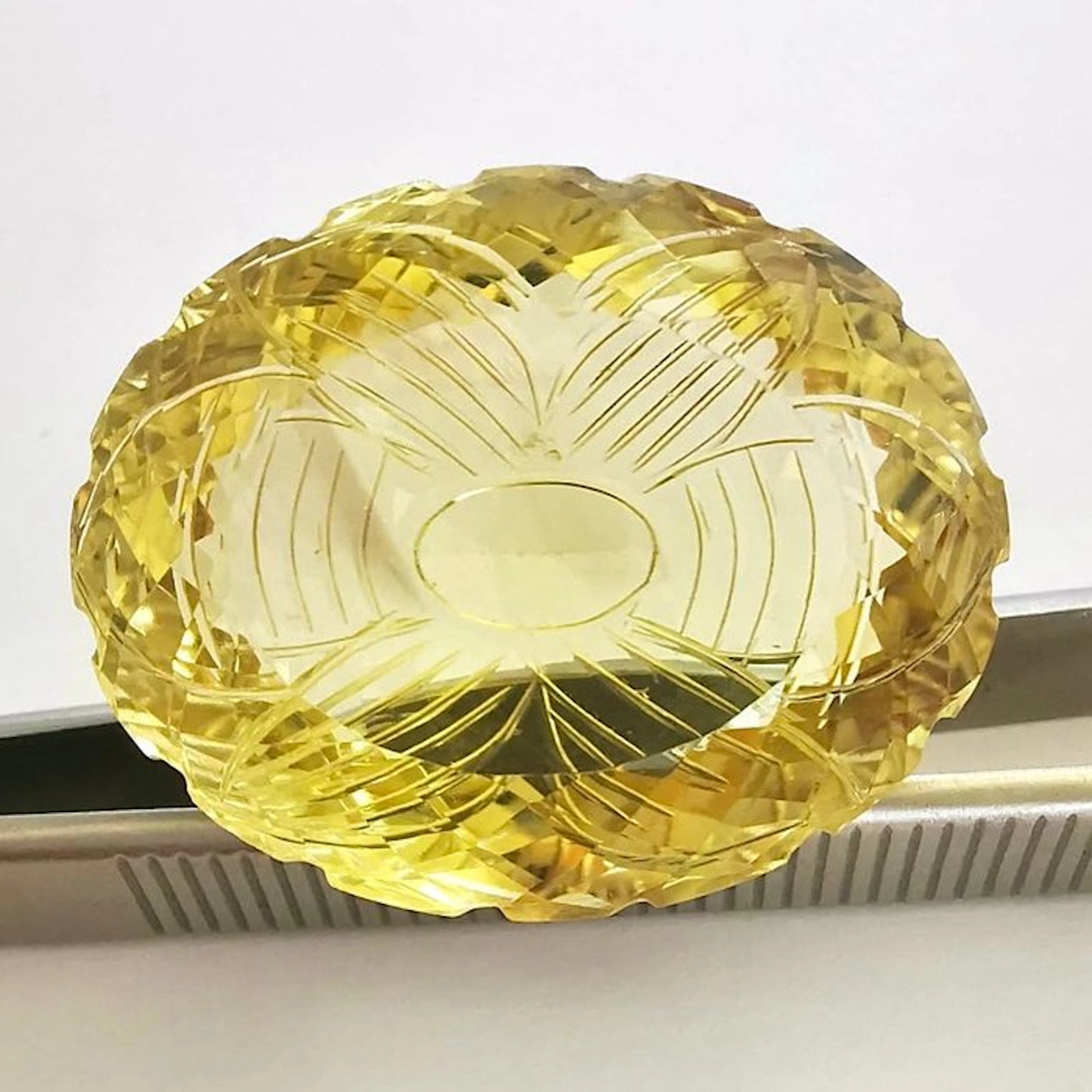 No reserve price Citrine - 88.94 ct - Antwerp Laboratory...