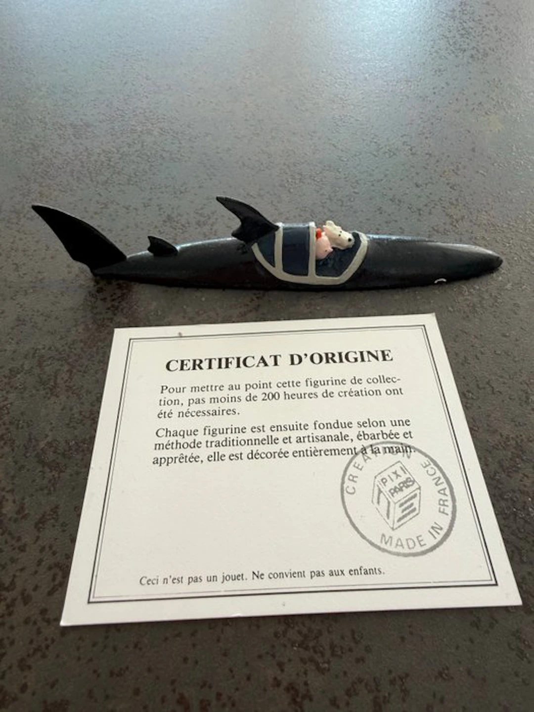 Tintin - 1 Pixi: the half-shark - ref: 4505
