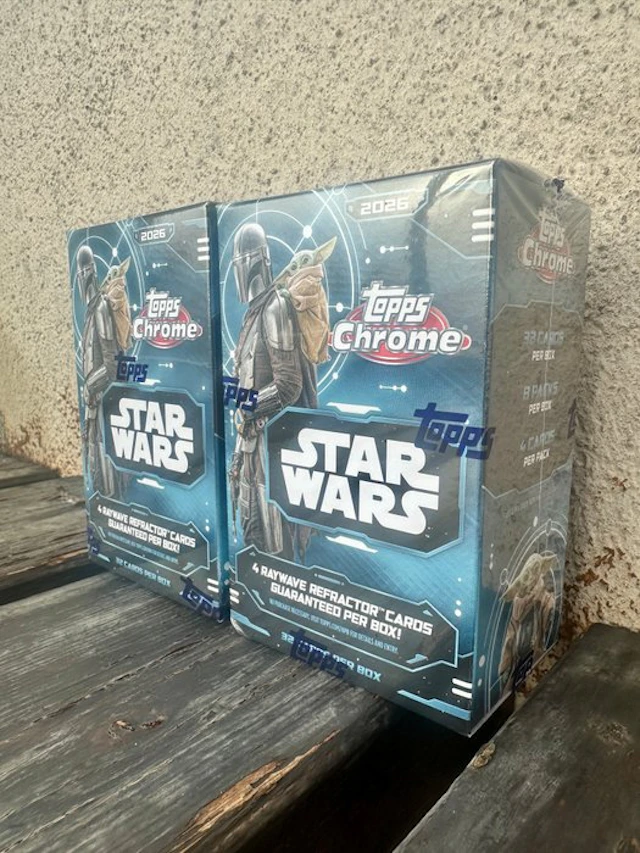 Topps Chrome Star Wars 2026 Value Box - 2 Box