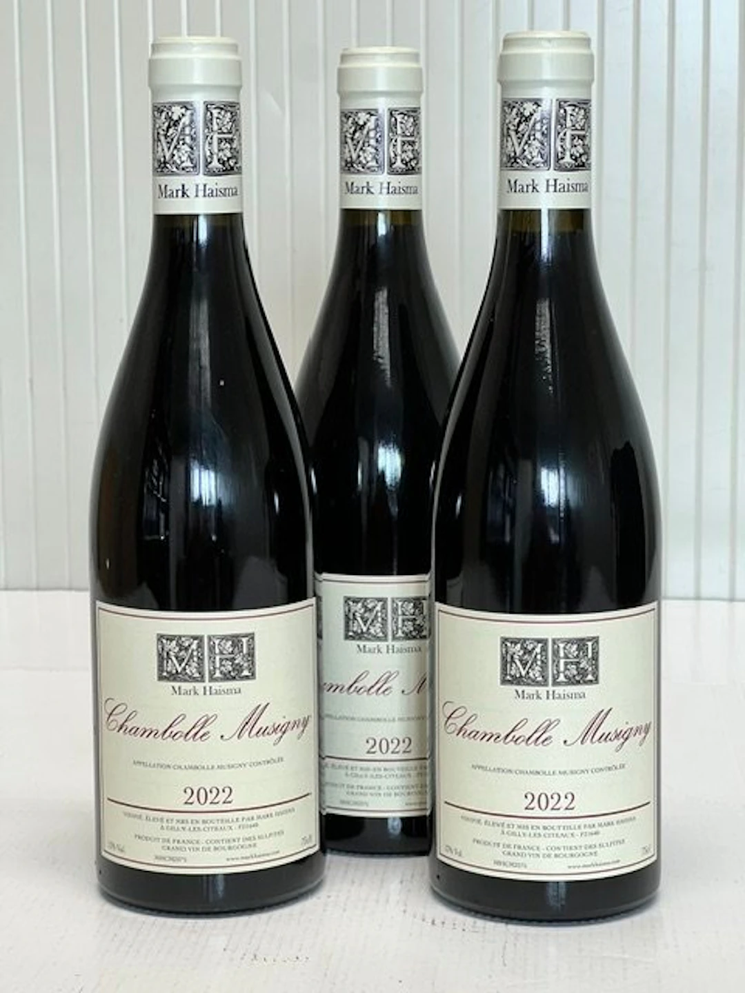 2022 Mark Haisma - Chambolle Musigny - 3 Bottles (0.75L)