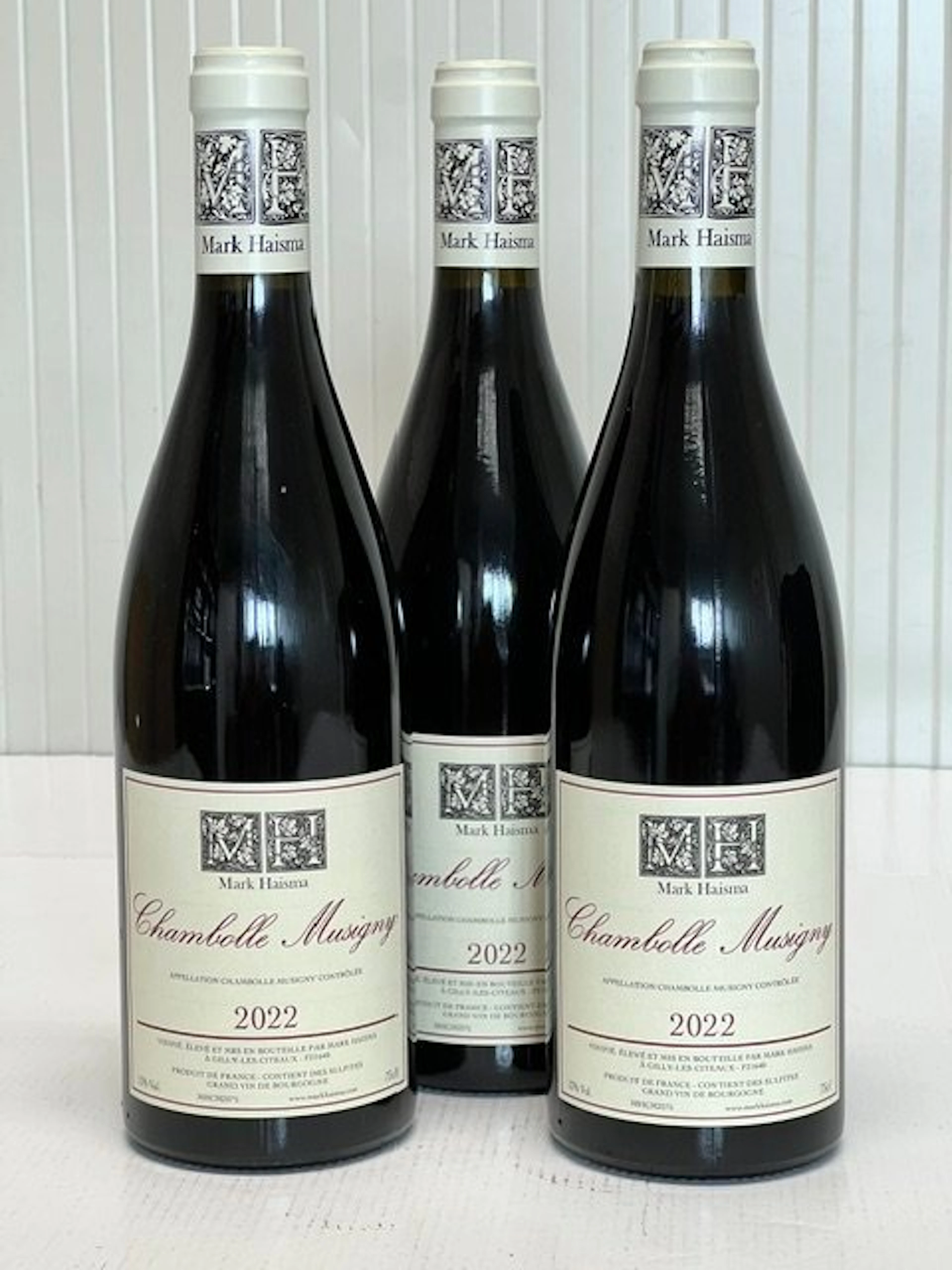 2022 Mark Haisma - Chambolle Musigny - 3 Bottles (0.75L)