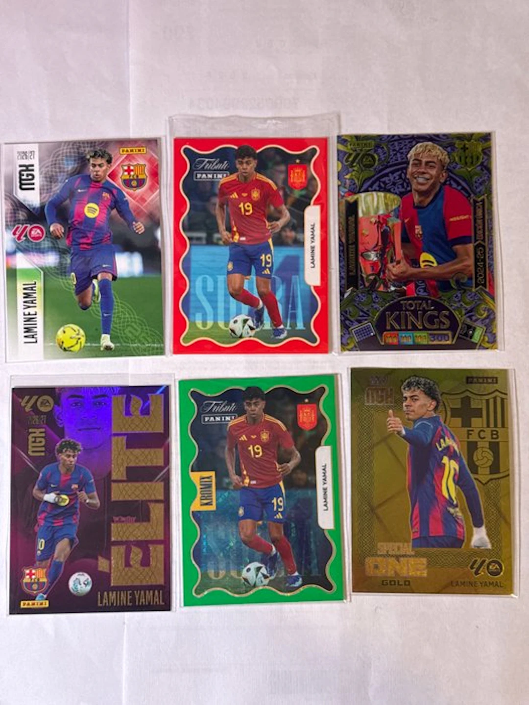 Panini - 6 Mixed collection