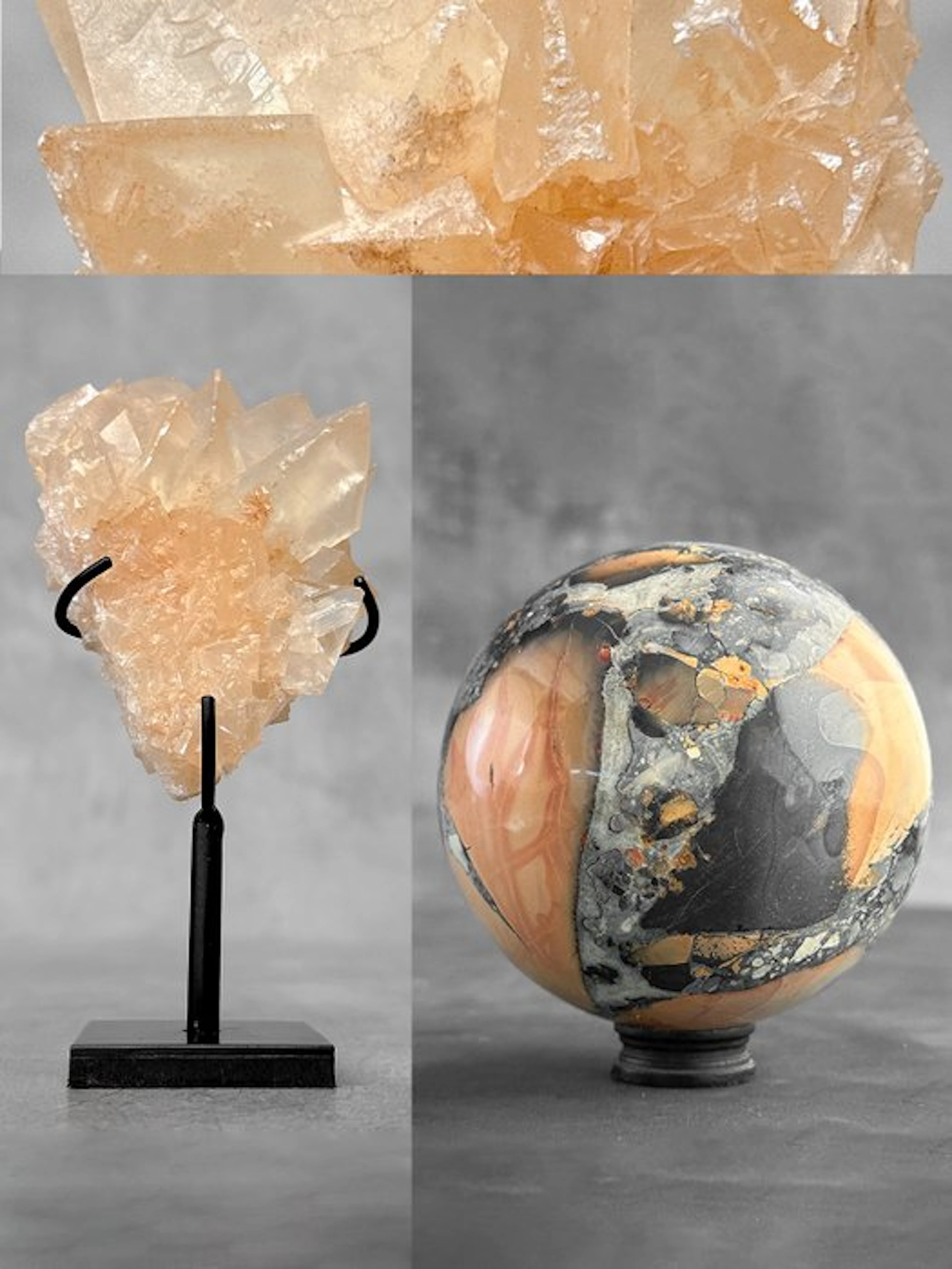 NO RESERVE PRICE - Stunning Pair of Crystal Cube Calcite...