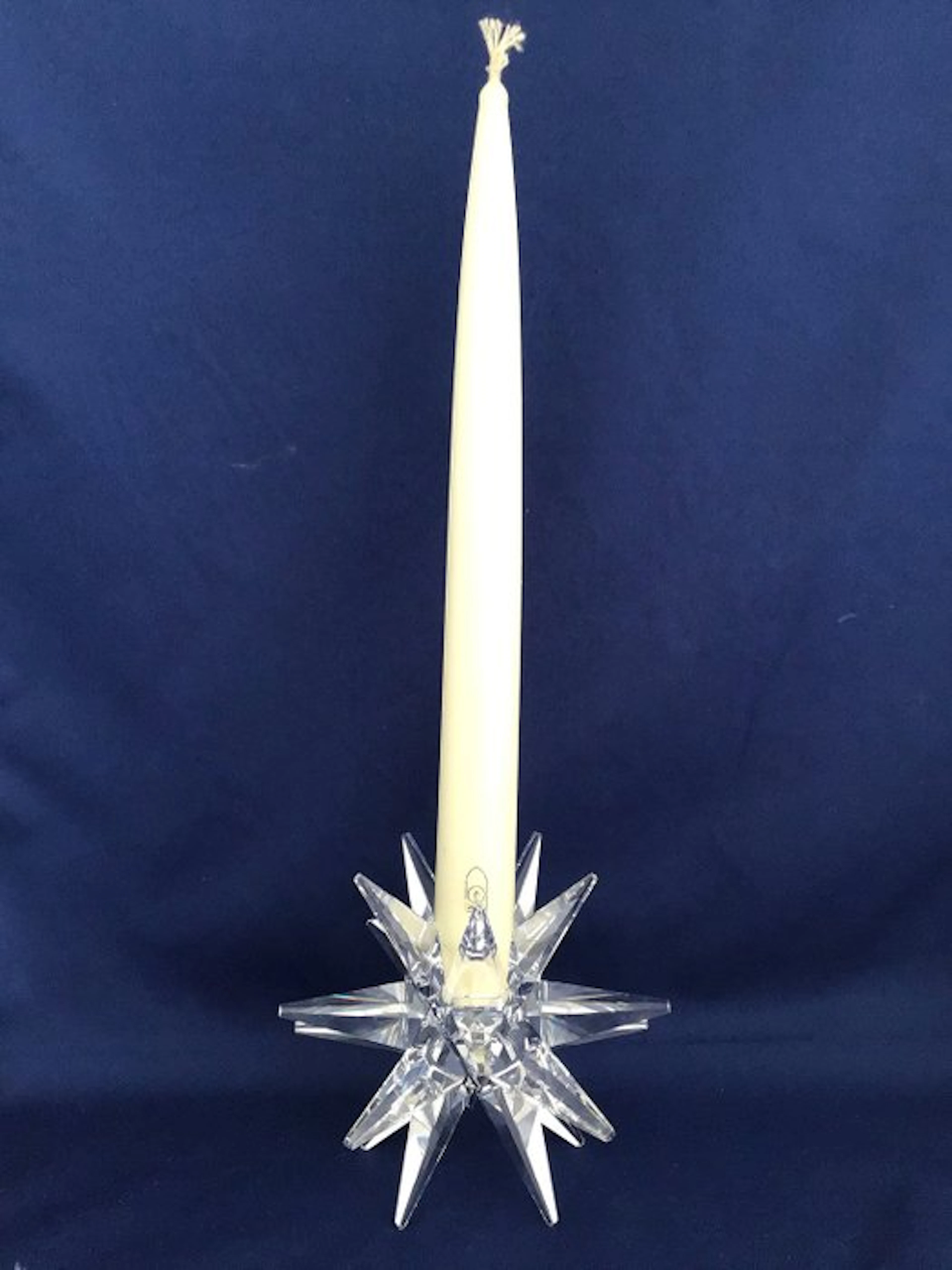 Figurine - Swarovski - Ster Kandelaar middel (nummer 143) - 119430 - Crystal