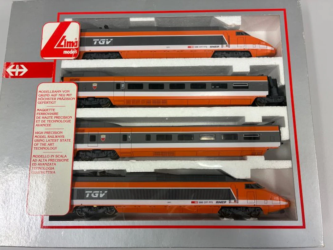 Lima H0 - 149720 - Train unit (4) - The set comprises 4...
