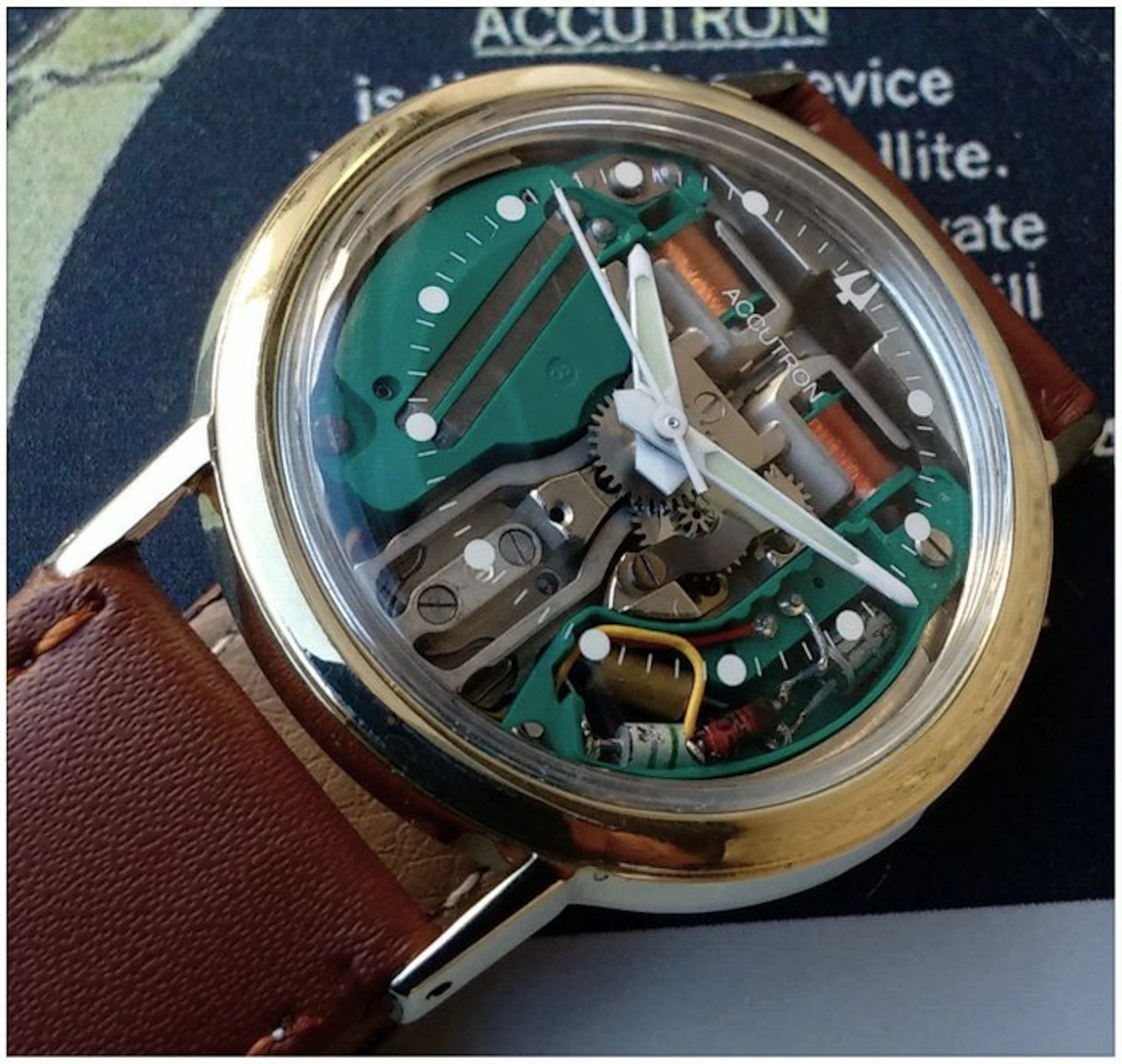Bulova Accutron Spaceview-Révisée - Men - 1963