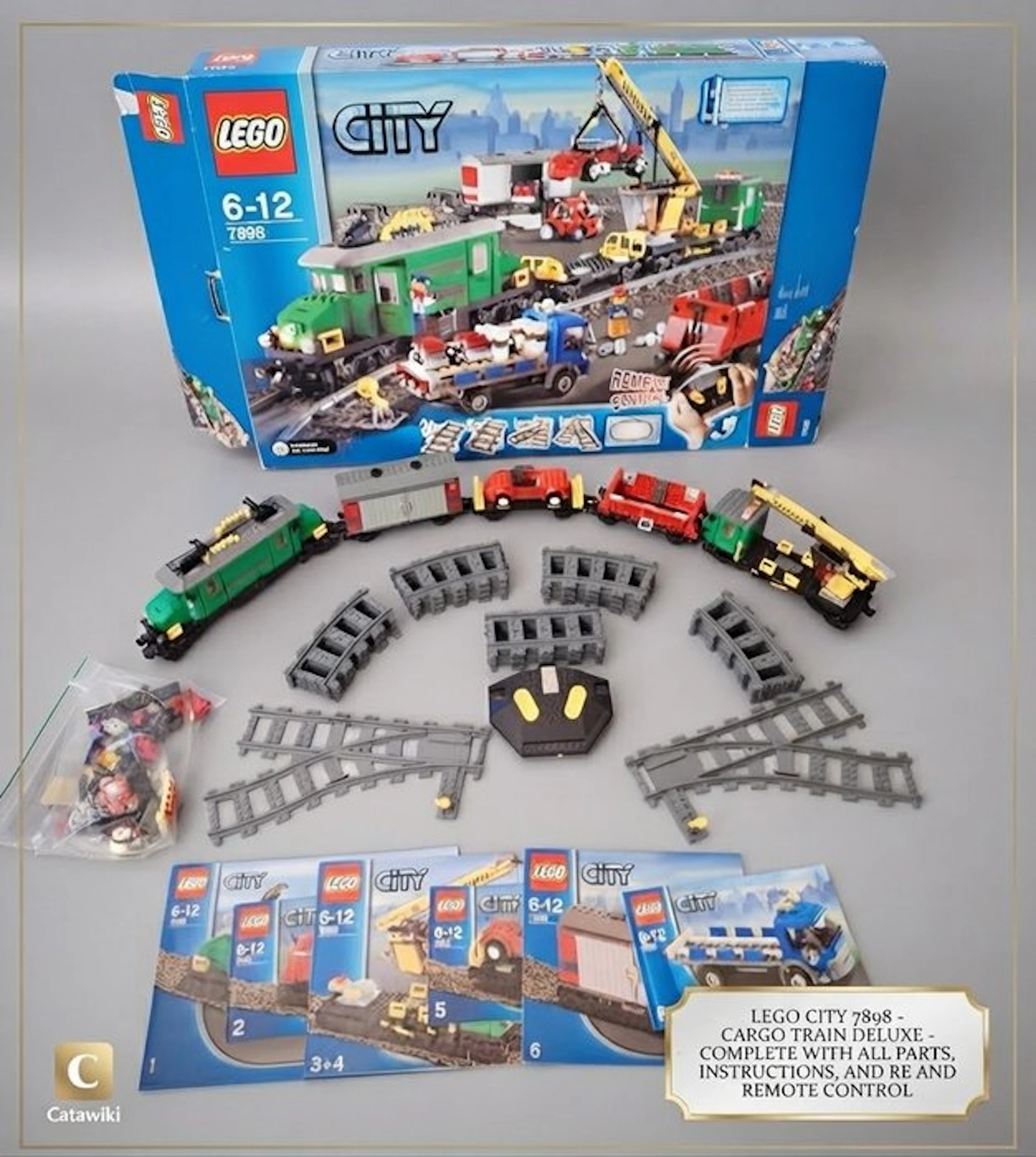 LEGO Set - 7898 - City - LEGO City 7898 - Treno Merci...