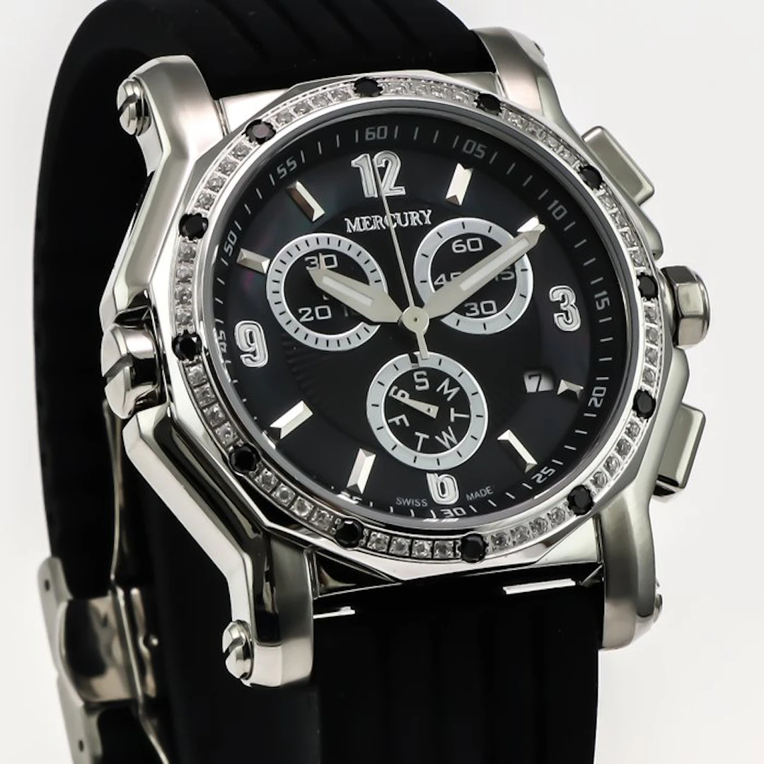 Mercury -Chronograph Swiss Made Watch - ME1075-SX-S-8...