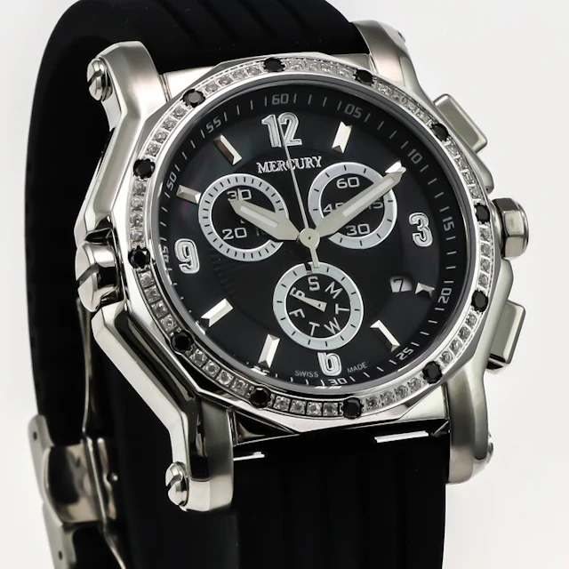 Mercury -Chronograph Swiss Made Watch - ME1075-SX-S-8...