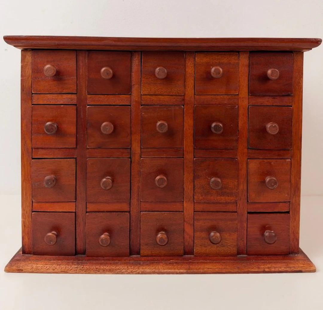 Cupboard - medicine cabinet - Wood