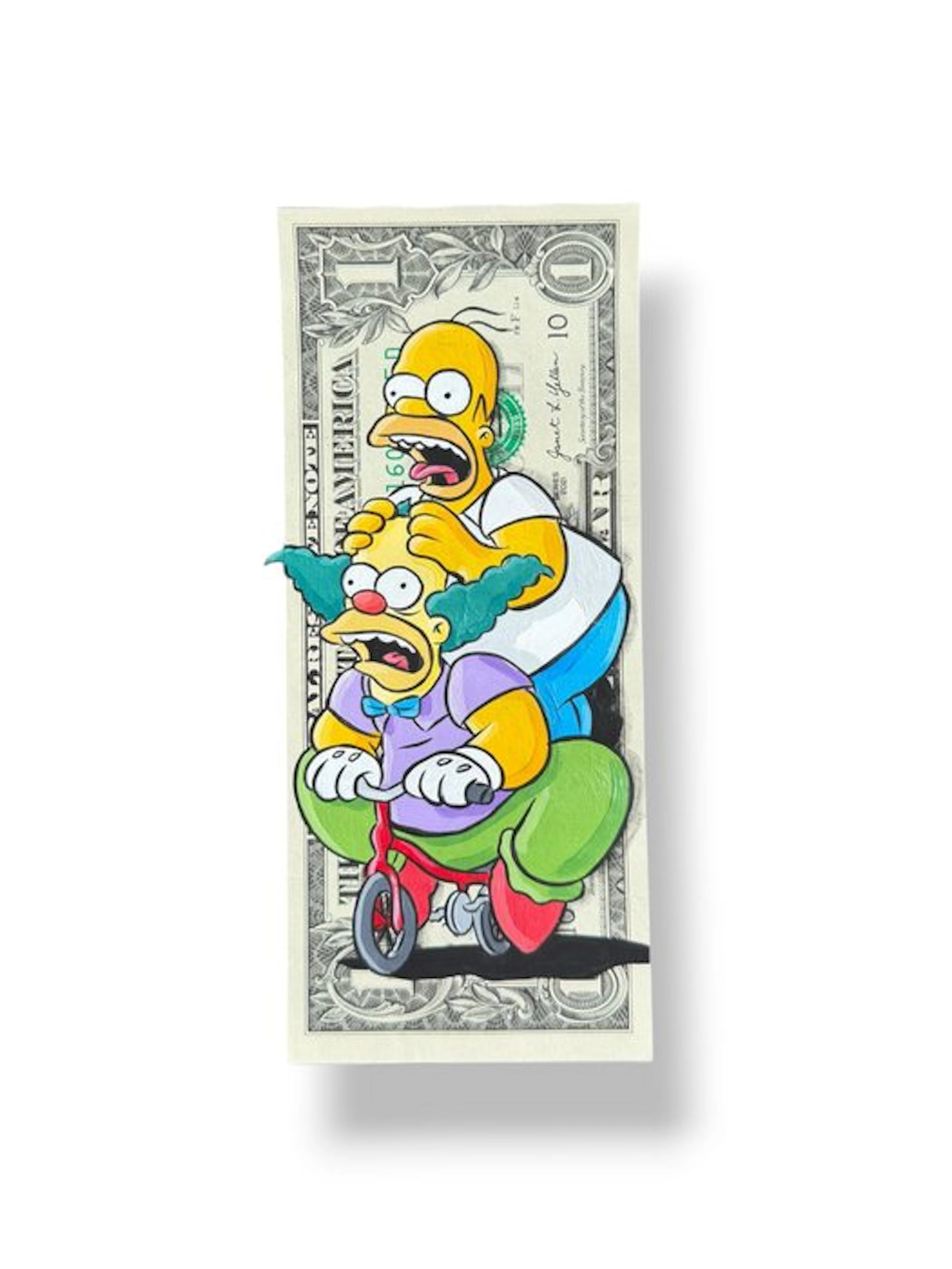Alan Stefanov (1999) - "Crazy Ride" 1 dollar bill - NO Reserve