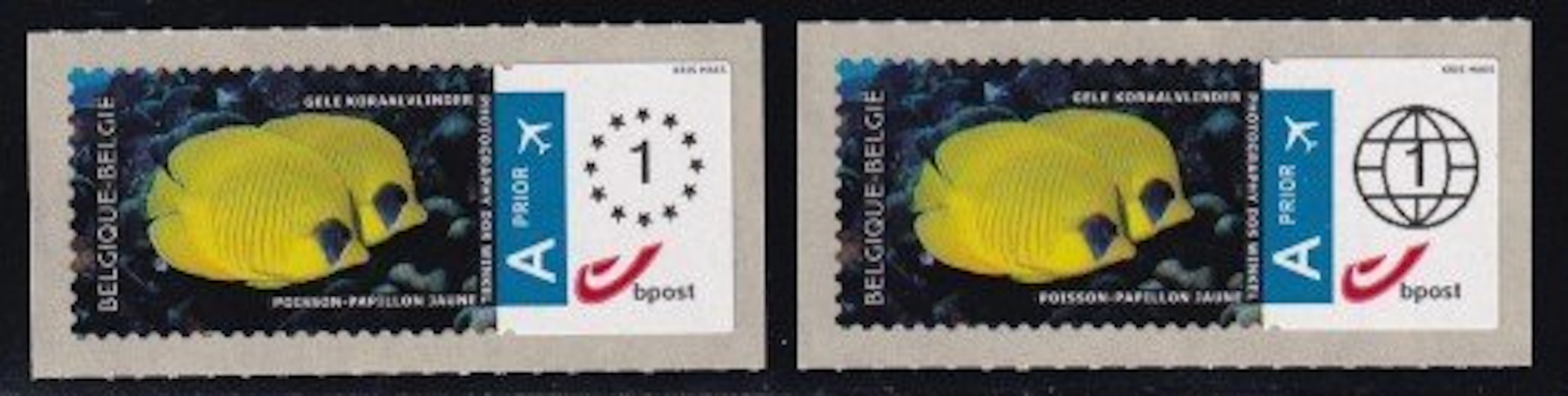 Belgium - Trial release aCon - OBP27 ATM132B Europa + Wereld