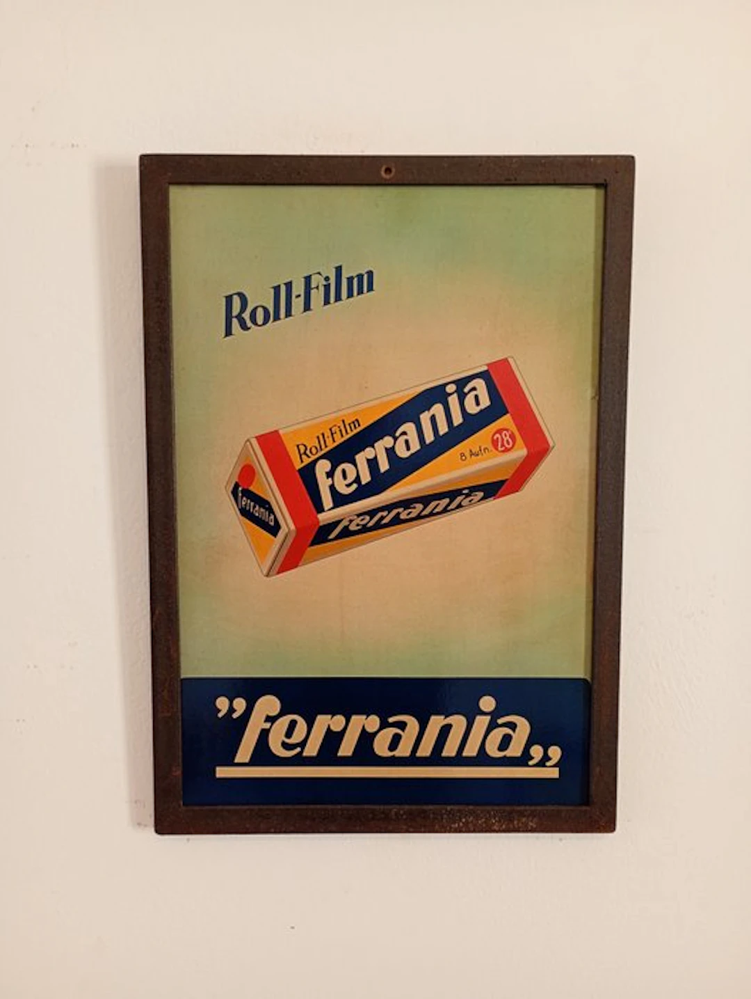 Ferrania - Advertising sign - Metal