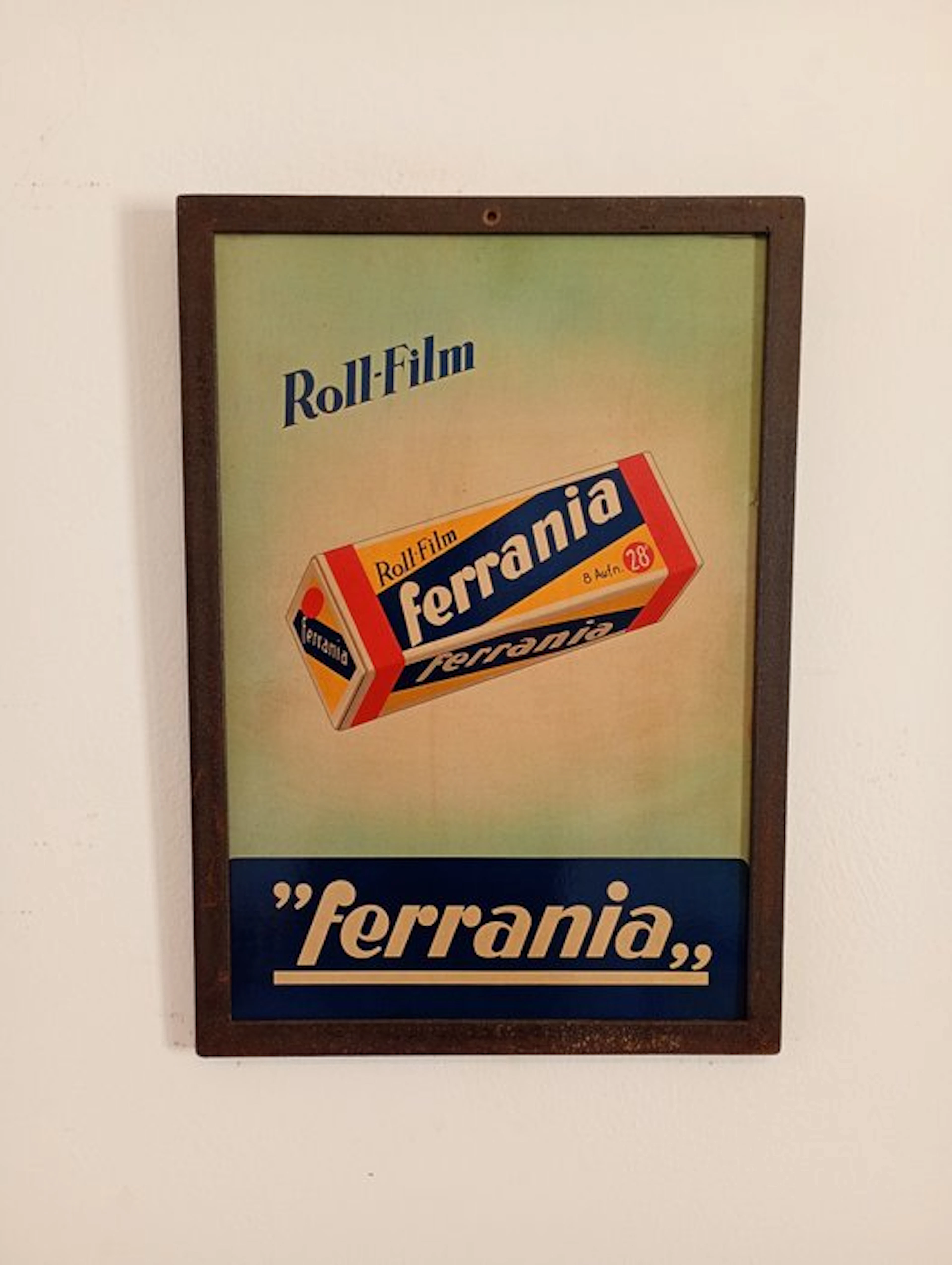 Ferrania - Advertising sign - Metal