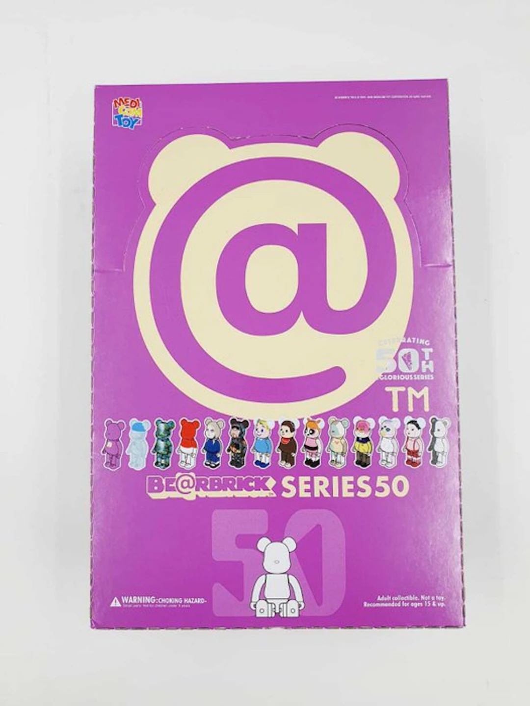 NO RESERVE Medicom Toy Be@rbrick - Be@rbrick Series 50 100% Bearbrick 2025