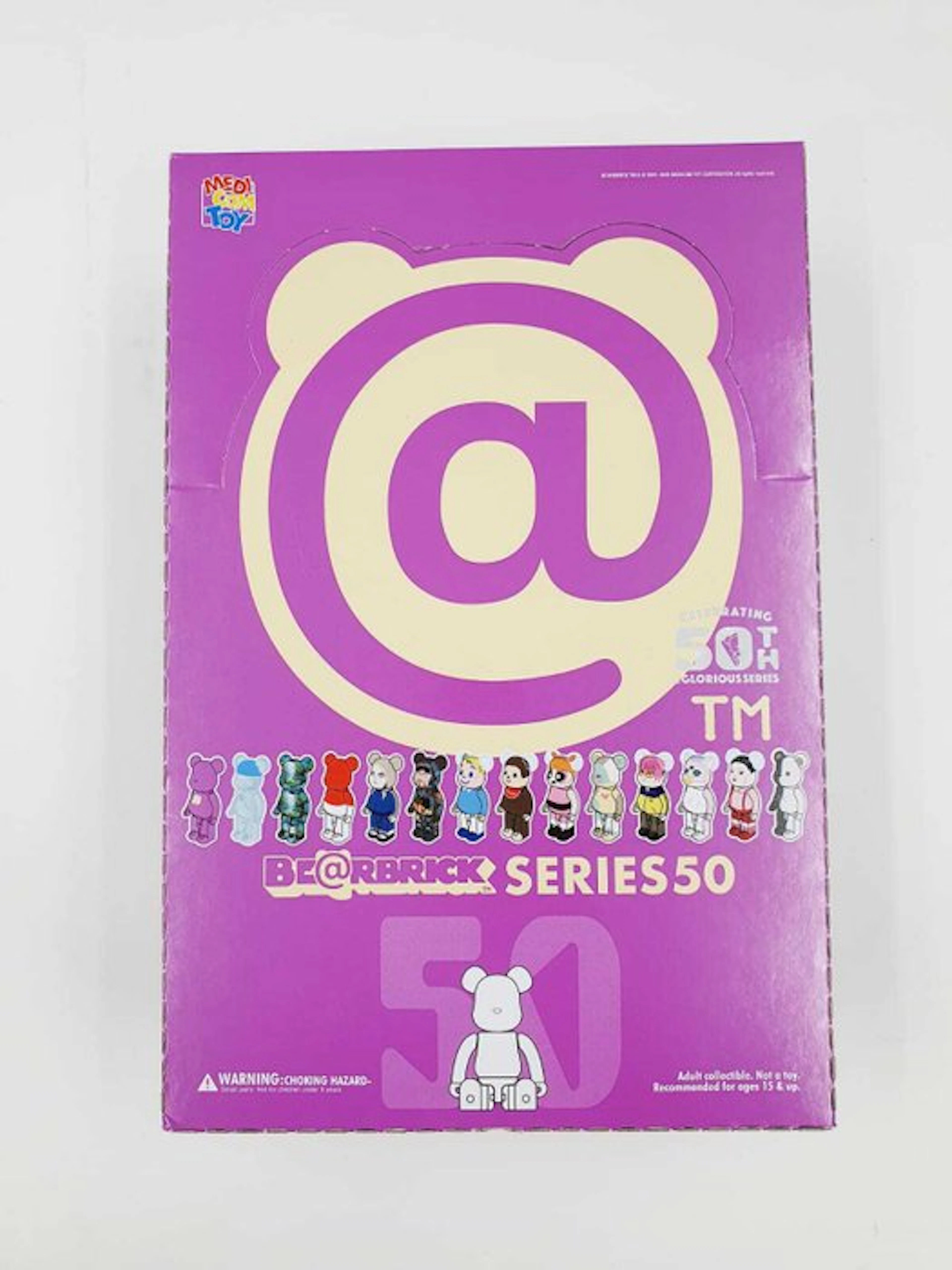 NO RESERVE Medicom Toy Be@rbrick - Be@rbrick Series 50 100% Bearbrick 2025