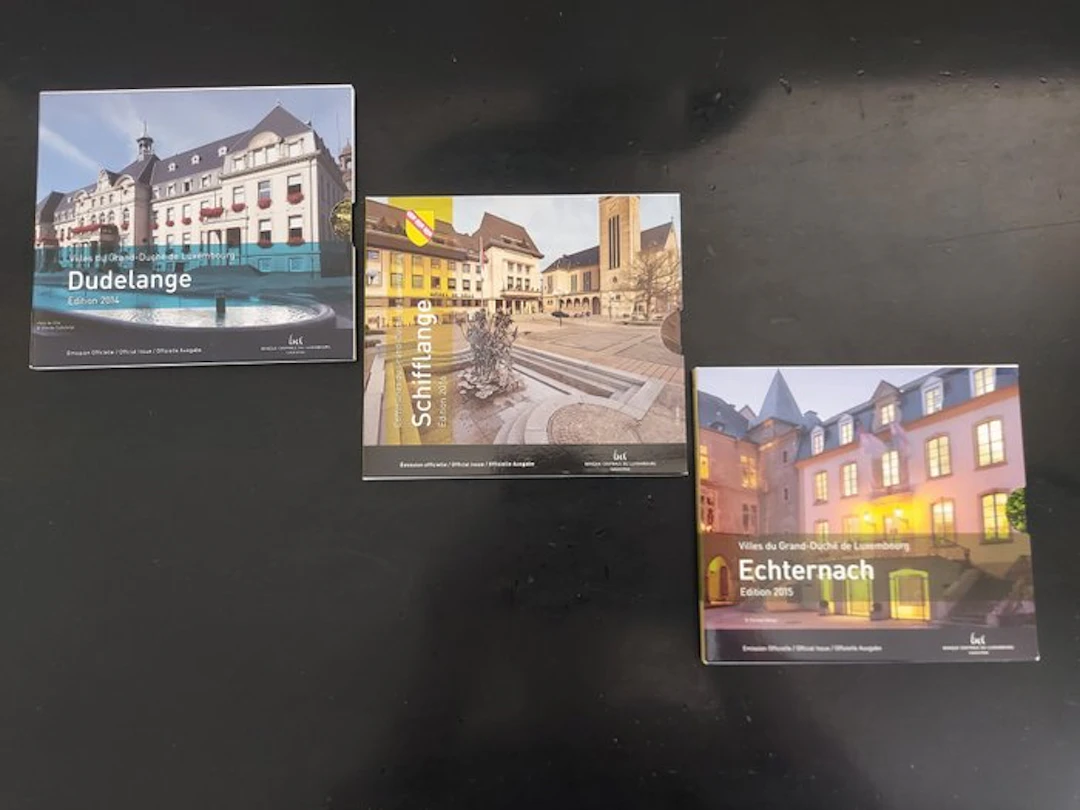 Luxembourg. Year Set (BU) 2014/2016 (3 sets) (No reserve price)