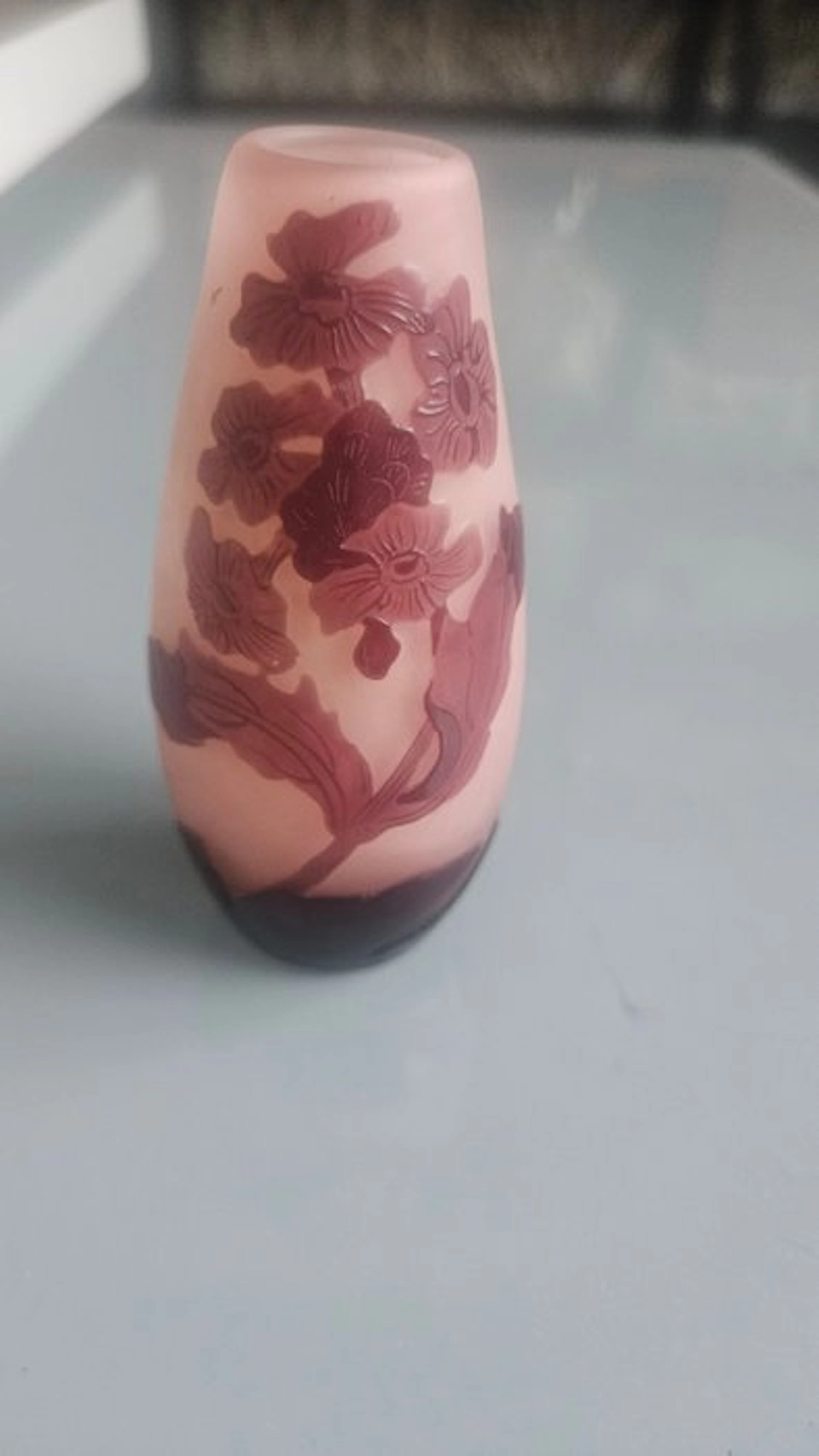 Emile Gallé - Vase - Glass - Art Nouveau