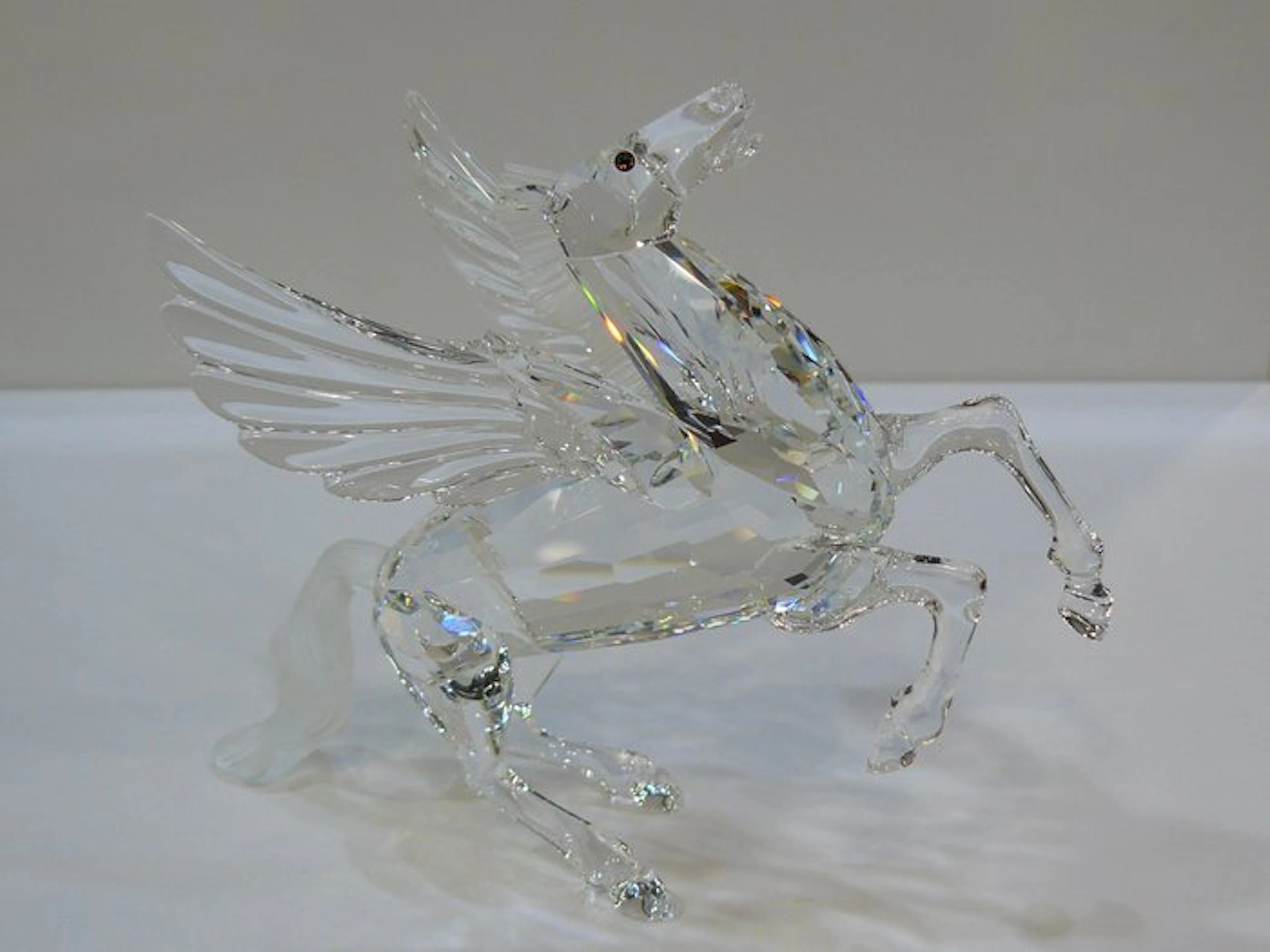 Swarovski - Adi Stocker - Sculpture, Pegaso - 10 cm - Crystal - 1998