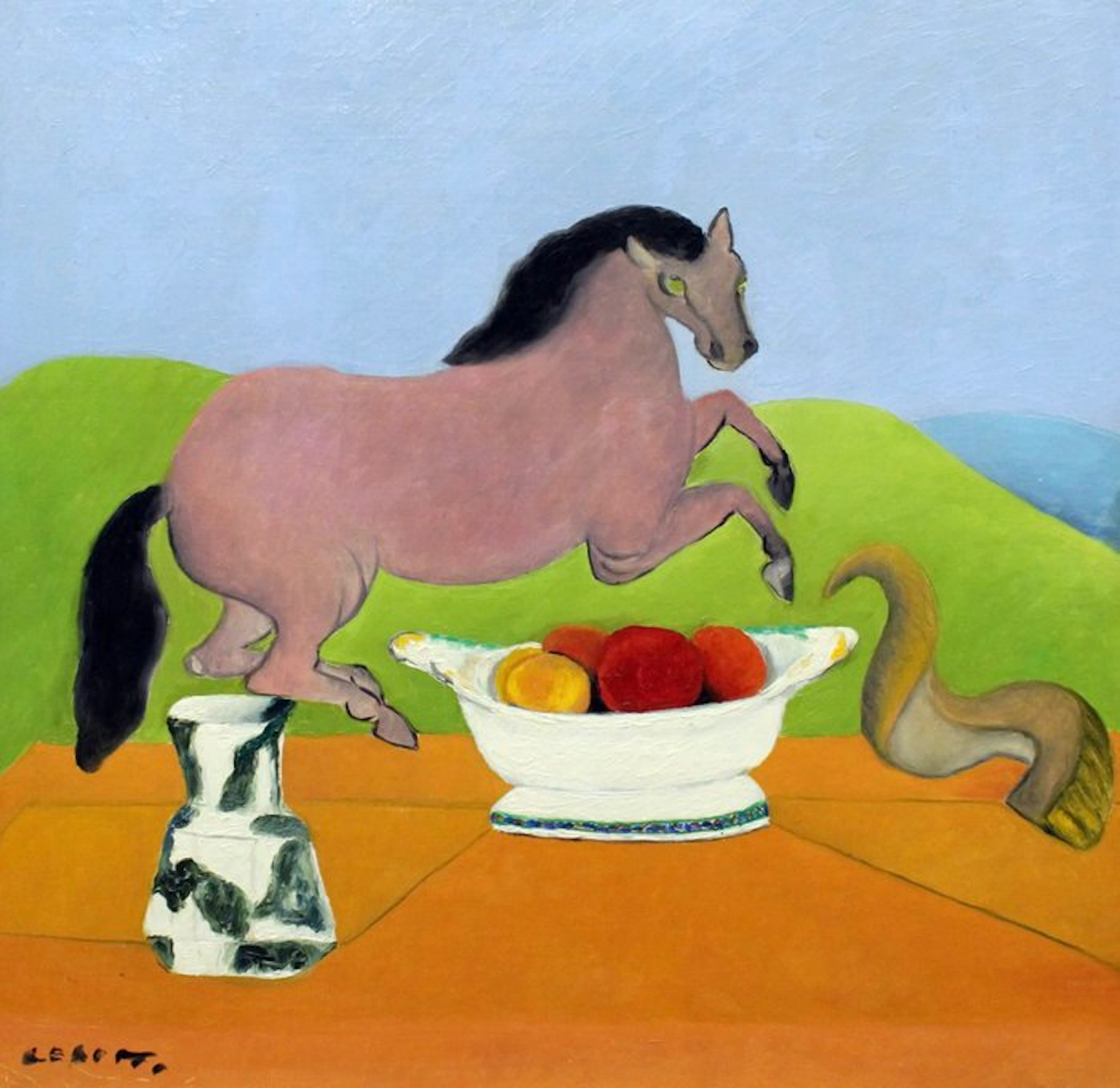 Giuseppe Cesetti (1902-1990) - N.M. Cavallo rosa