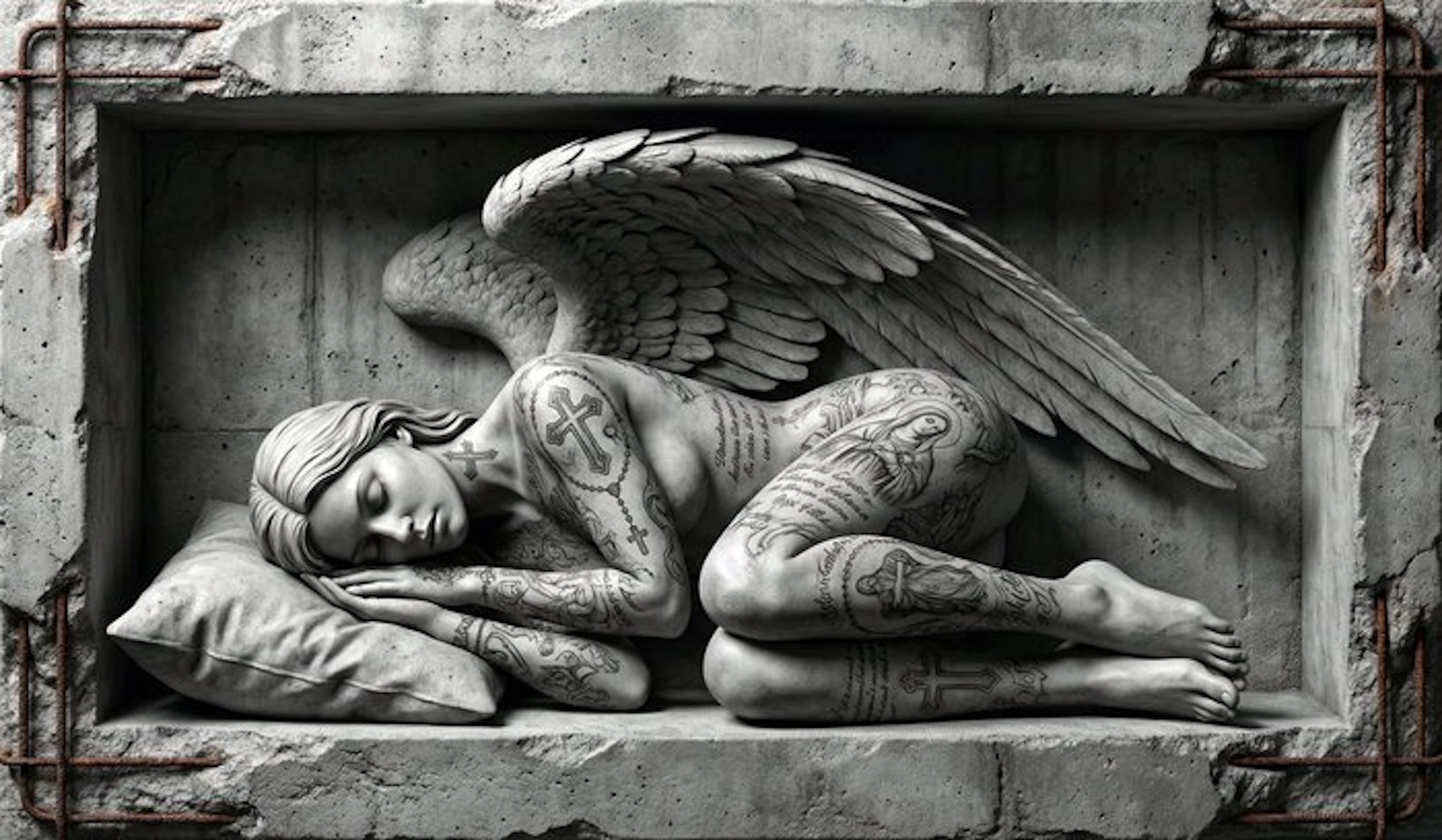 Artxlife - The Sleeping Tattooed Cement Angel