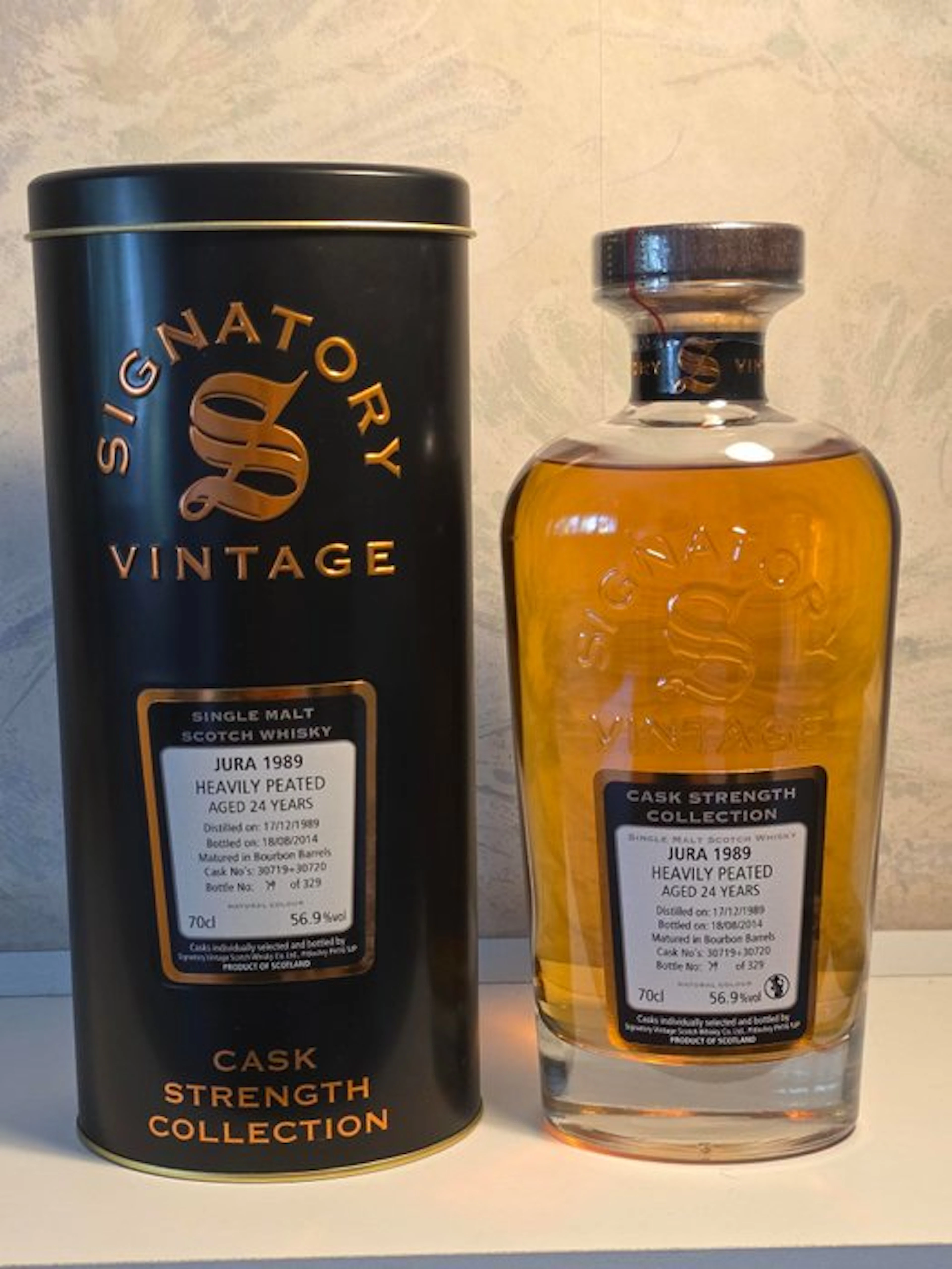 Jura 1989 24 years old Cask Strength Collection - Two...