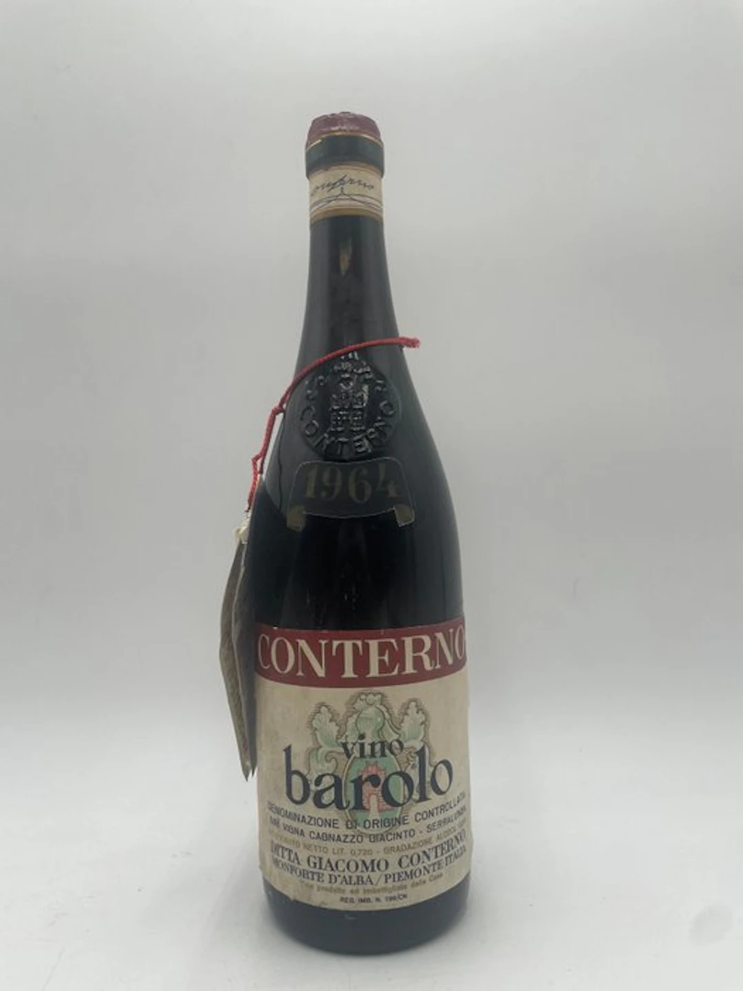 1964 Giacomo Conterno - Barolo - 1 Bottle (0.72L)