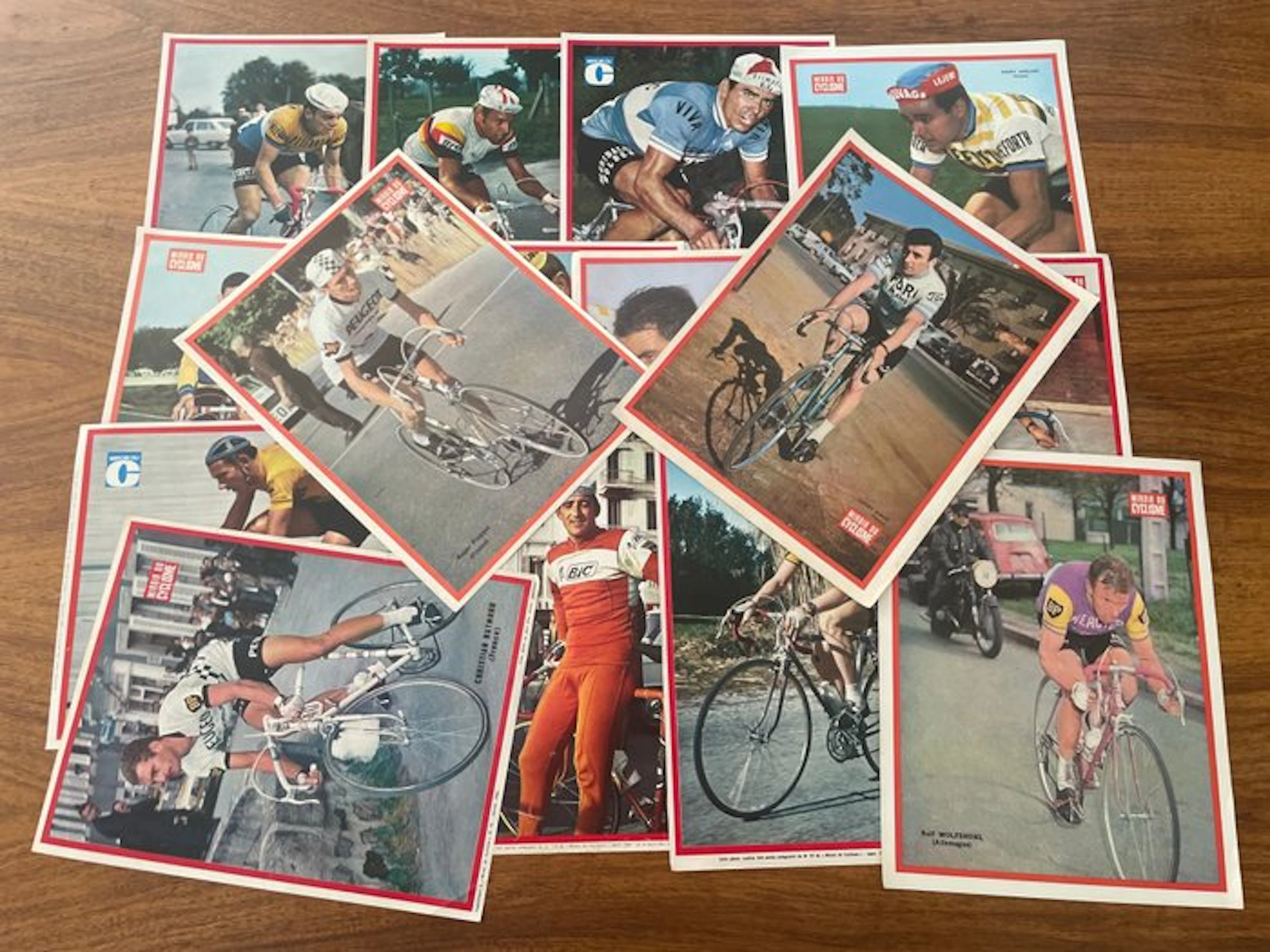 Tour de France 1966 L Aimar and 1967 R Pingeon 15 posters