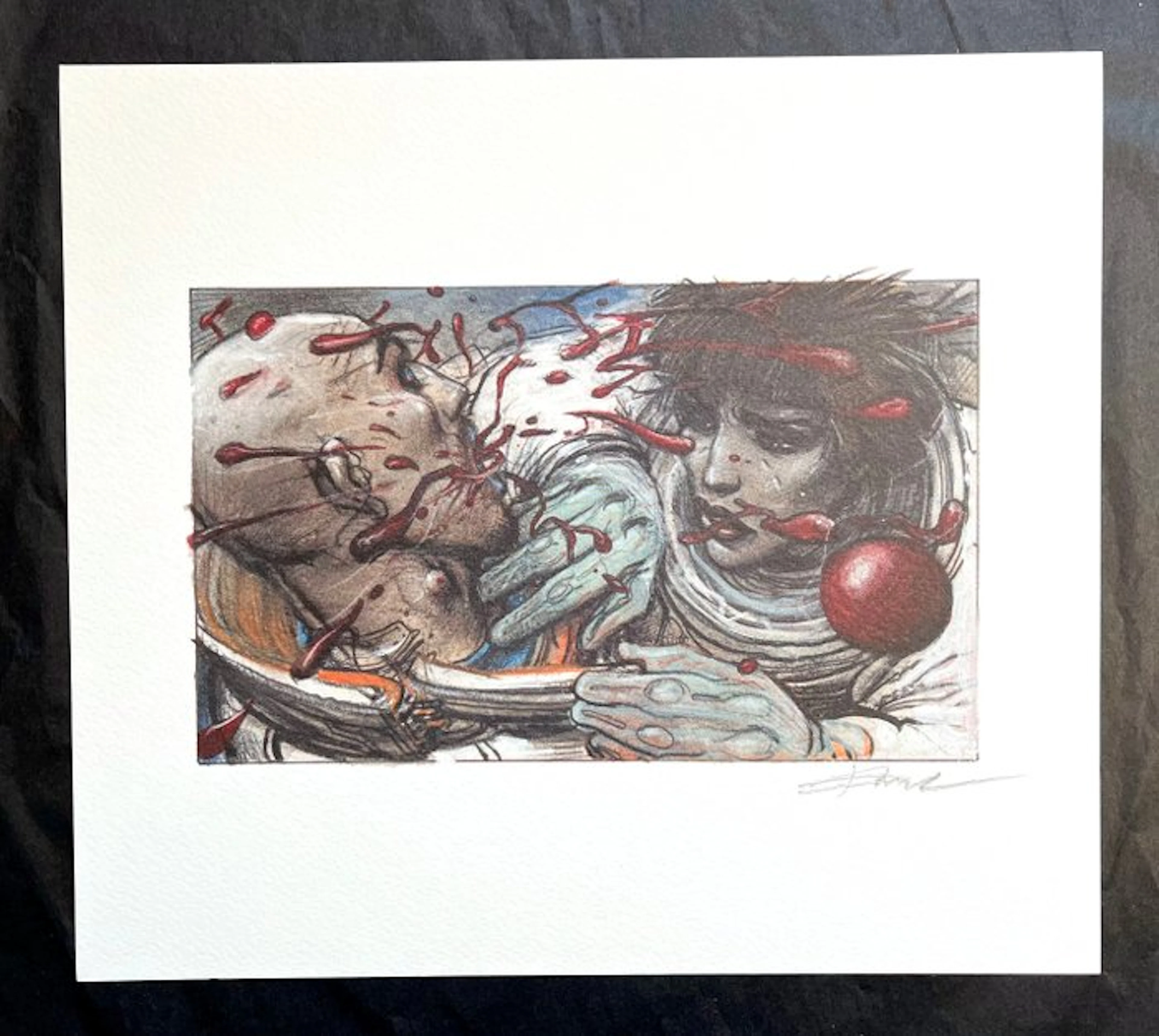 Bilal, Enki - 1 Silkscreen - Visioni Di Fine Millennio - 1998