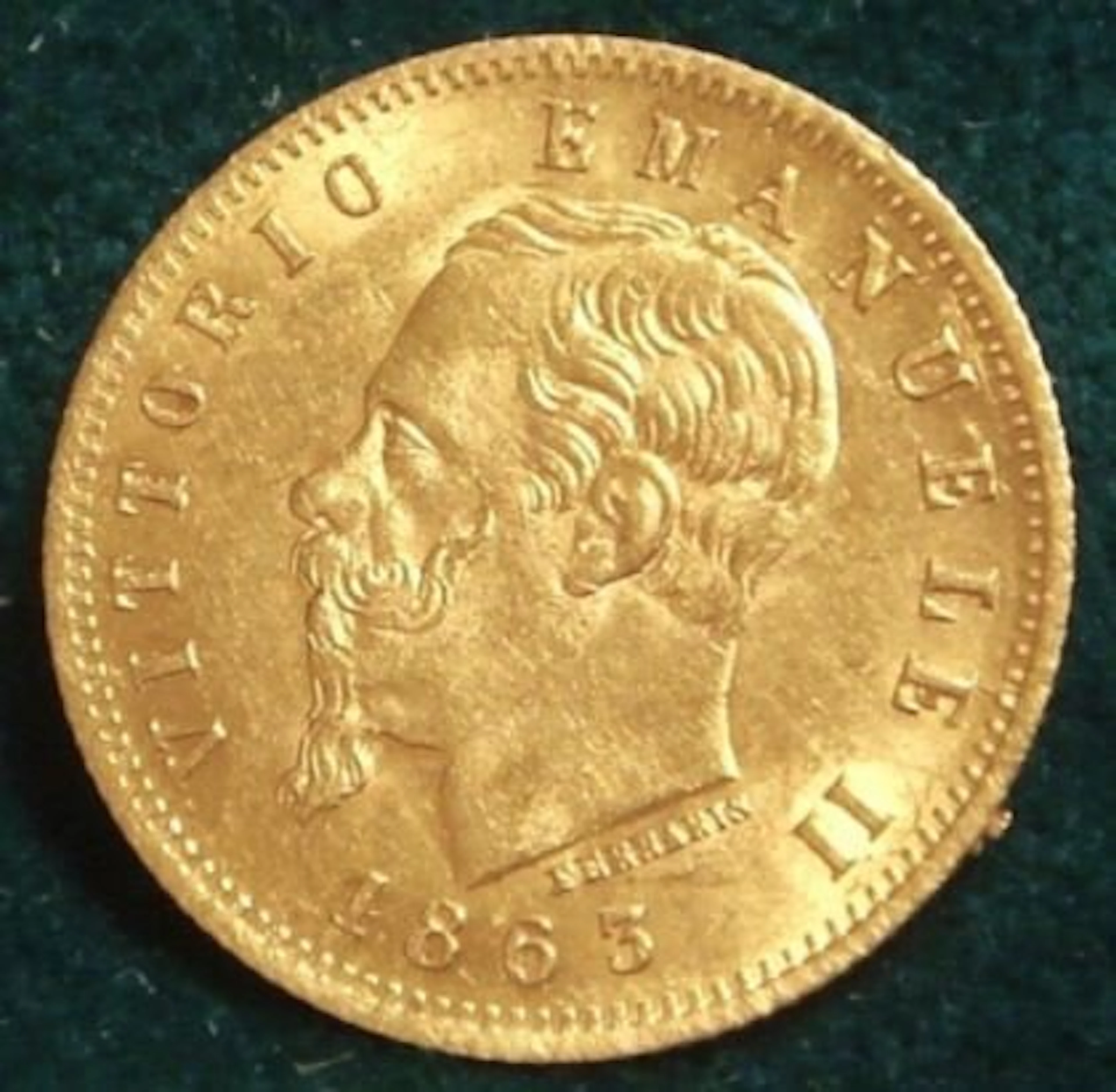 Italy, Kingdom Vittorio Emanuele II (1861-1878)