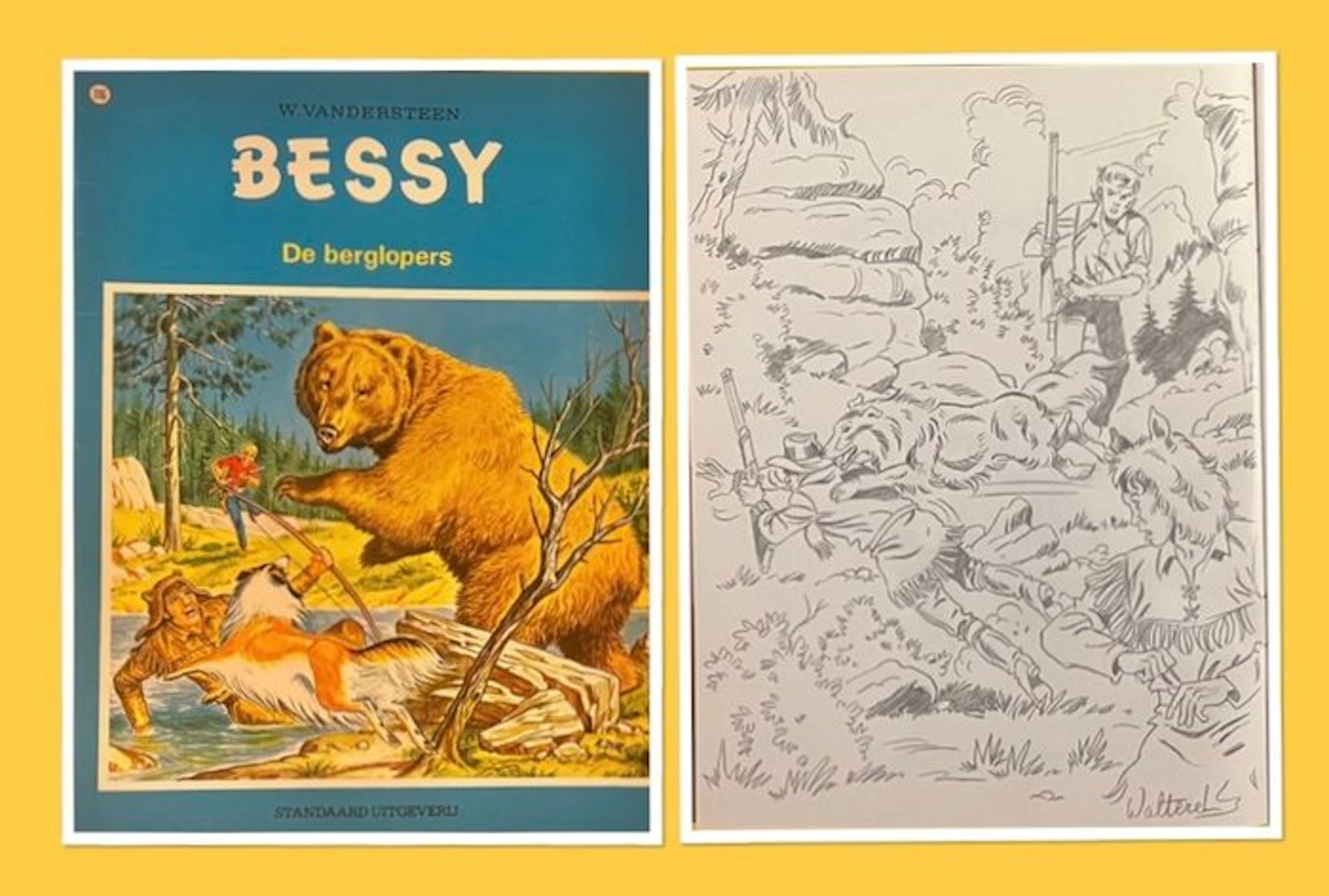 Bessy 116 / De berglopers - Inclusief paginagrote...