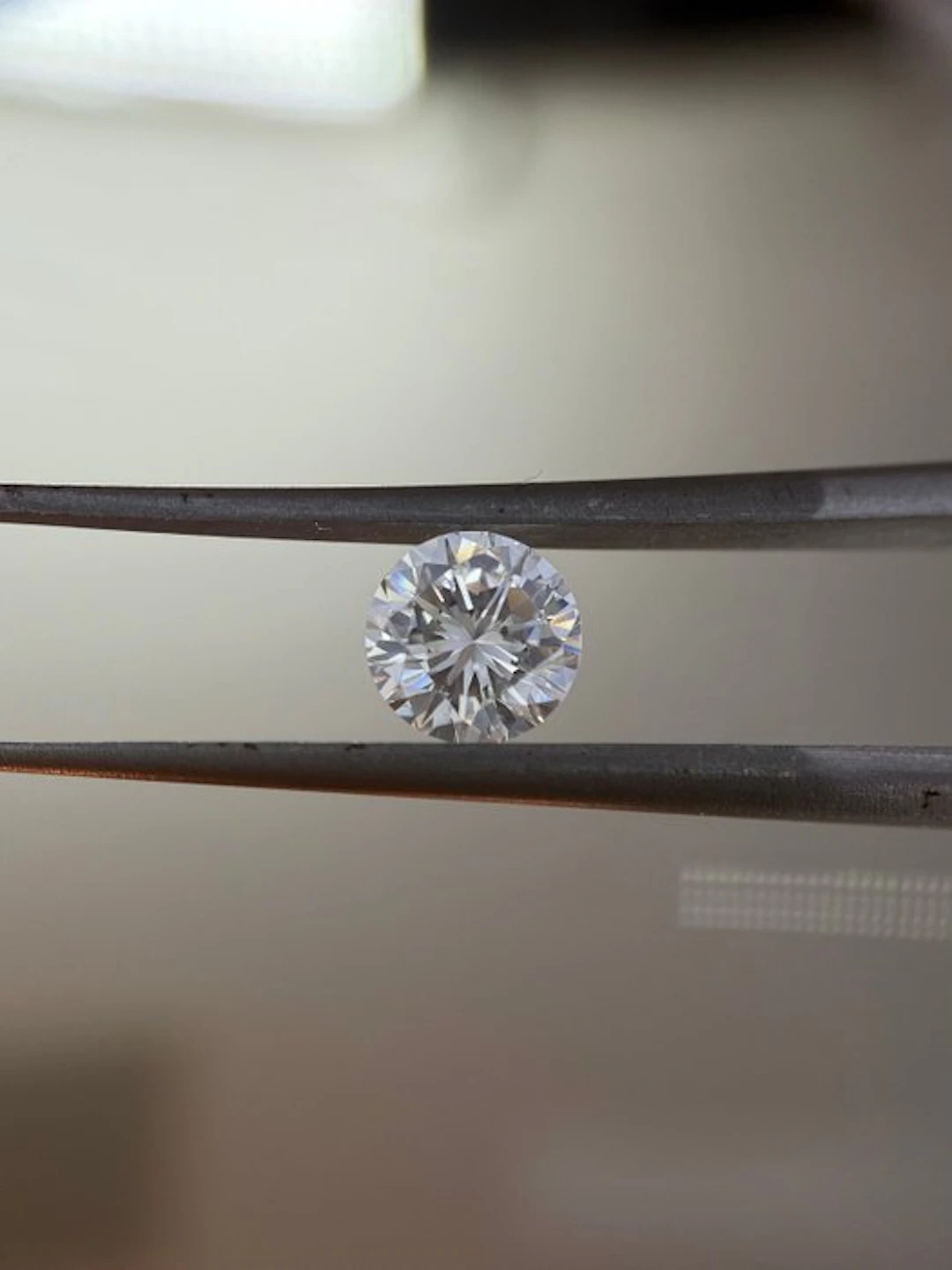 1 pcs Diamond (Natural) - 0.50 ct - Round - D (colourless) - VVS1 - HRD Antwerp