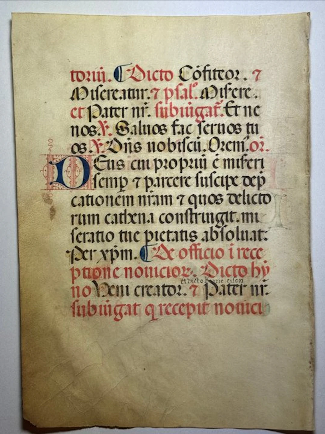 Italian scriptorium of the Middle Ages Lombardie...