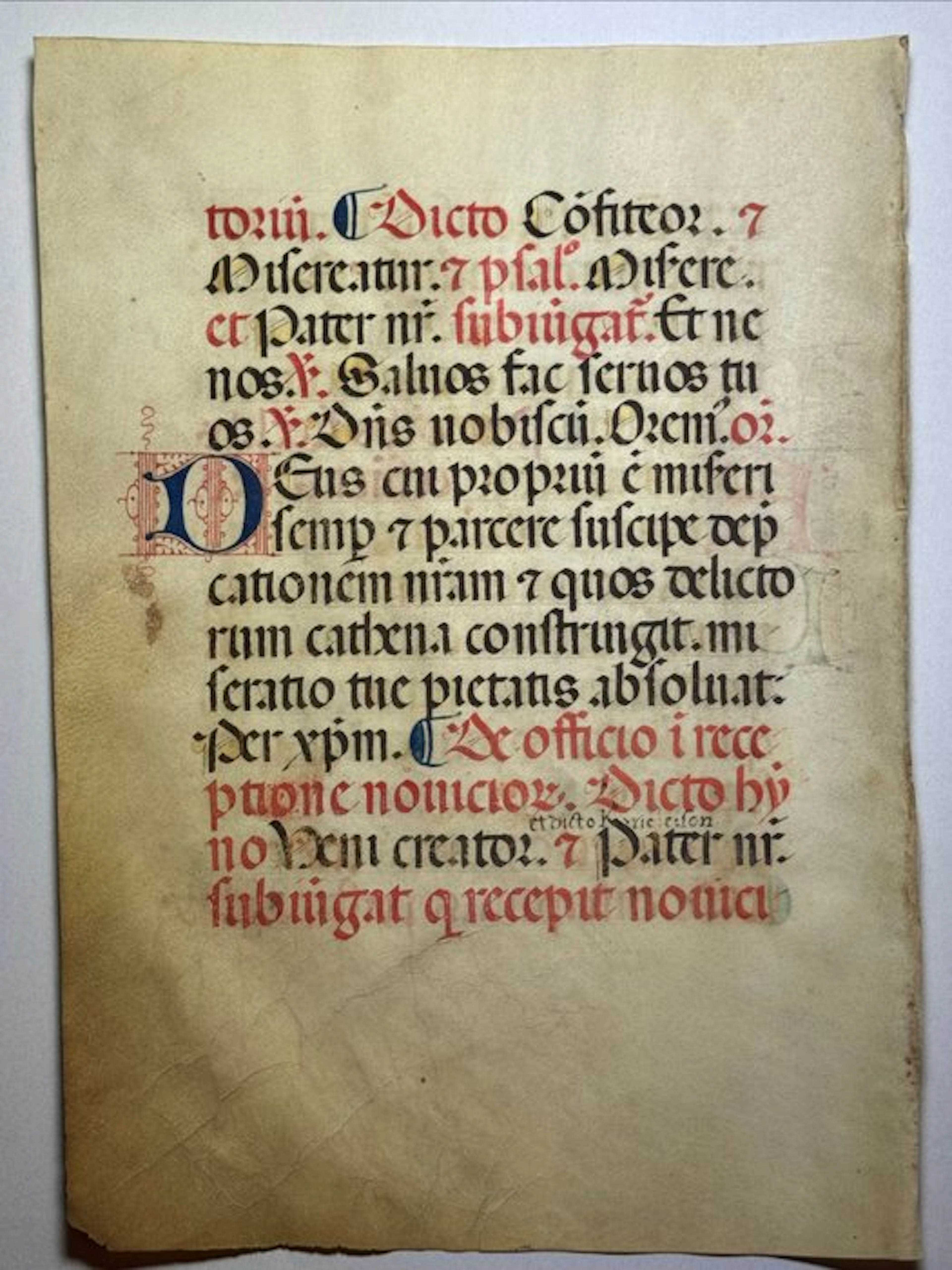 Italian scriptorium of the Middle Ages Lombardie...