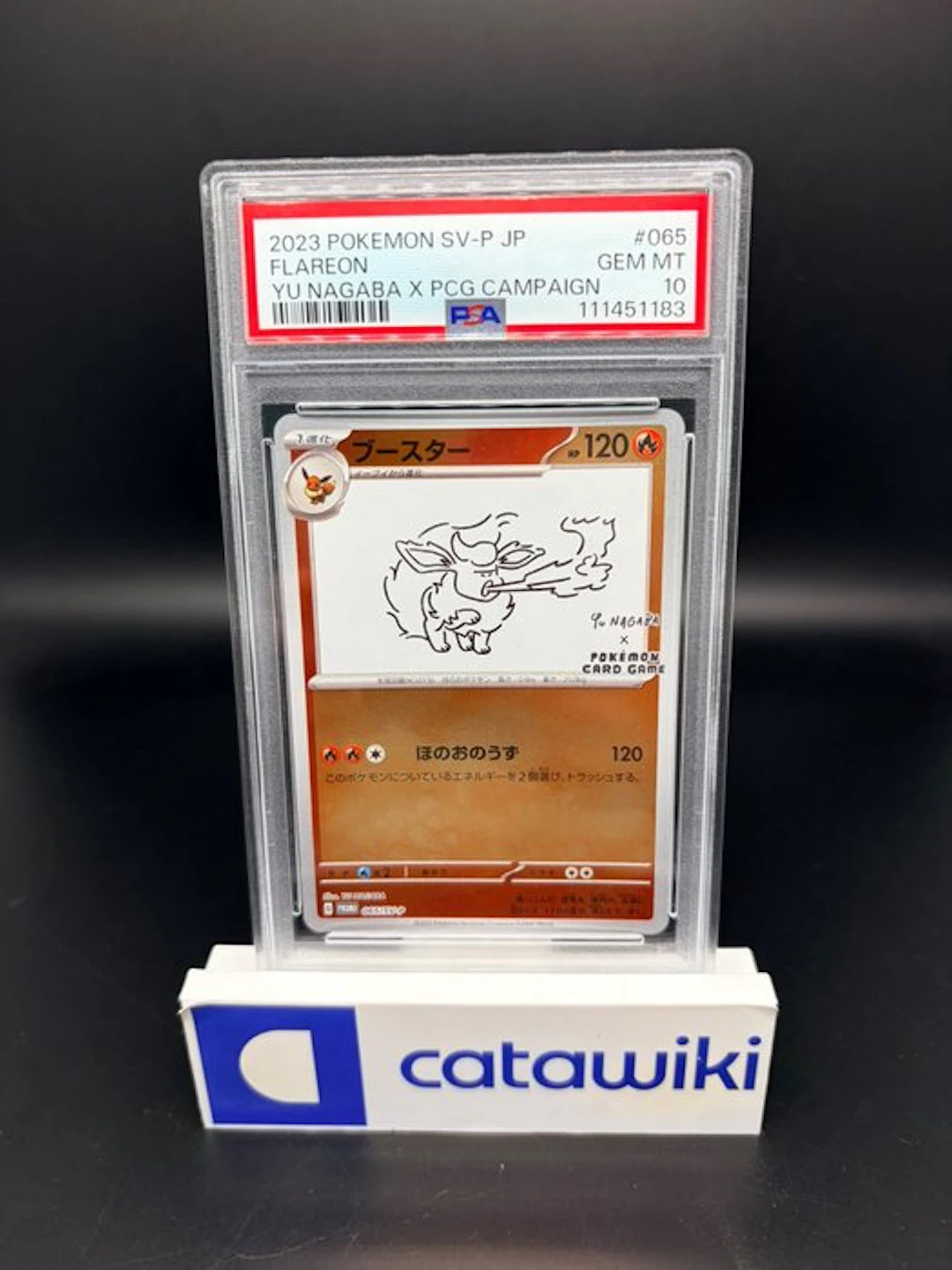 Pokémon - 1 Graded card - Flareon Yu Nagaba Promo PSA 10...