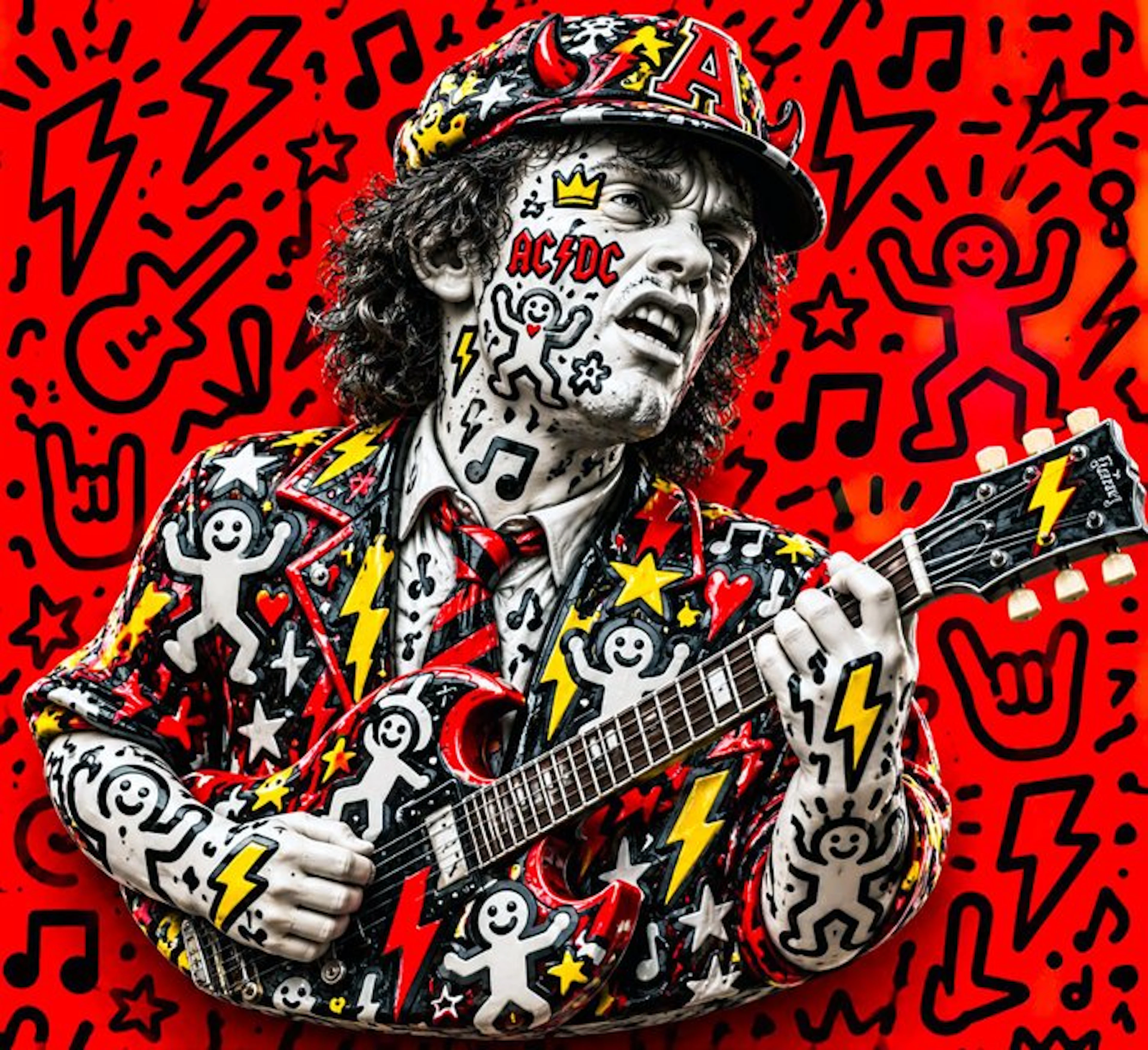 Jacon Art - AC/DC - High Voltage 3D - 1/7