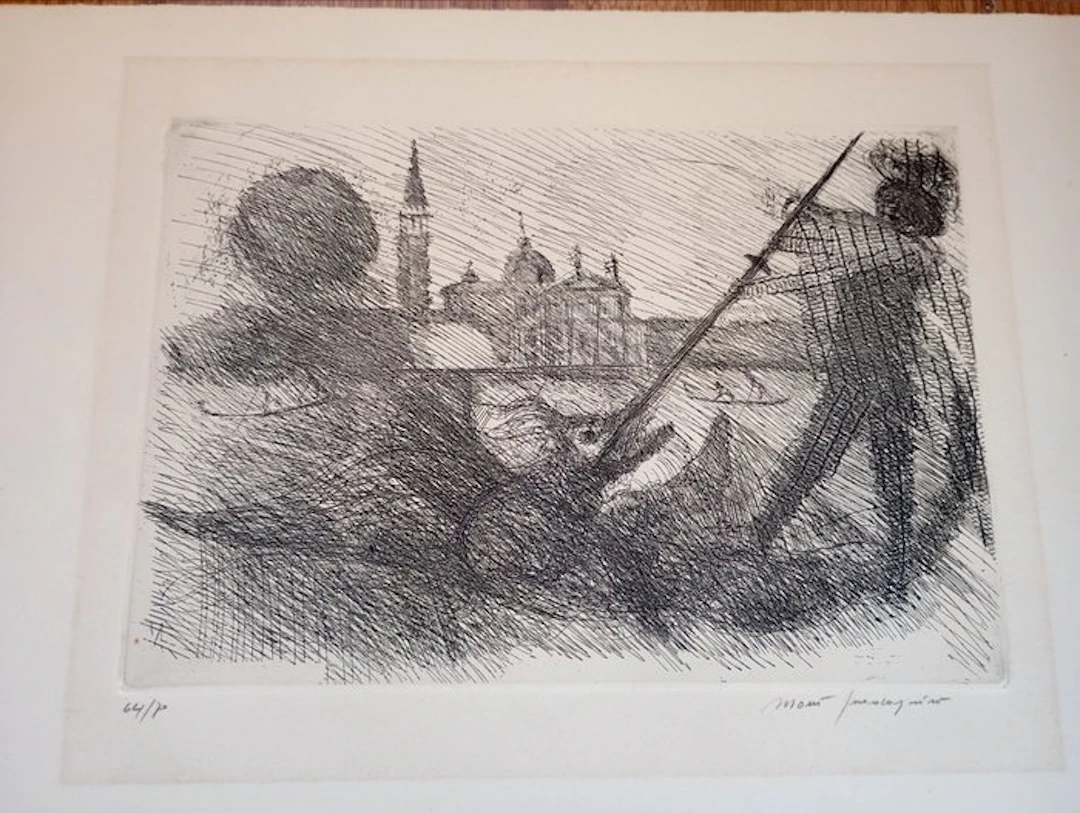 Mario Guadagnino (1934) - Venezia - San Jorge Matando al Dragón