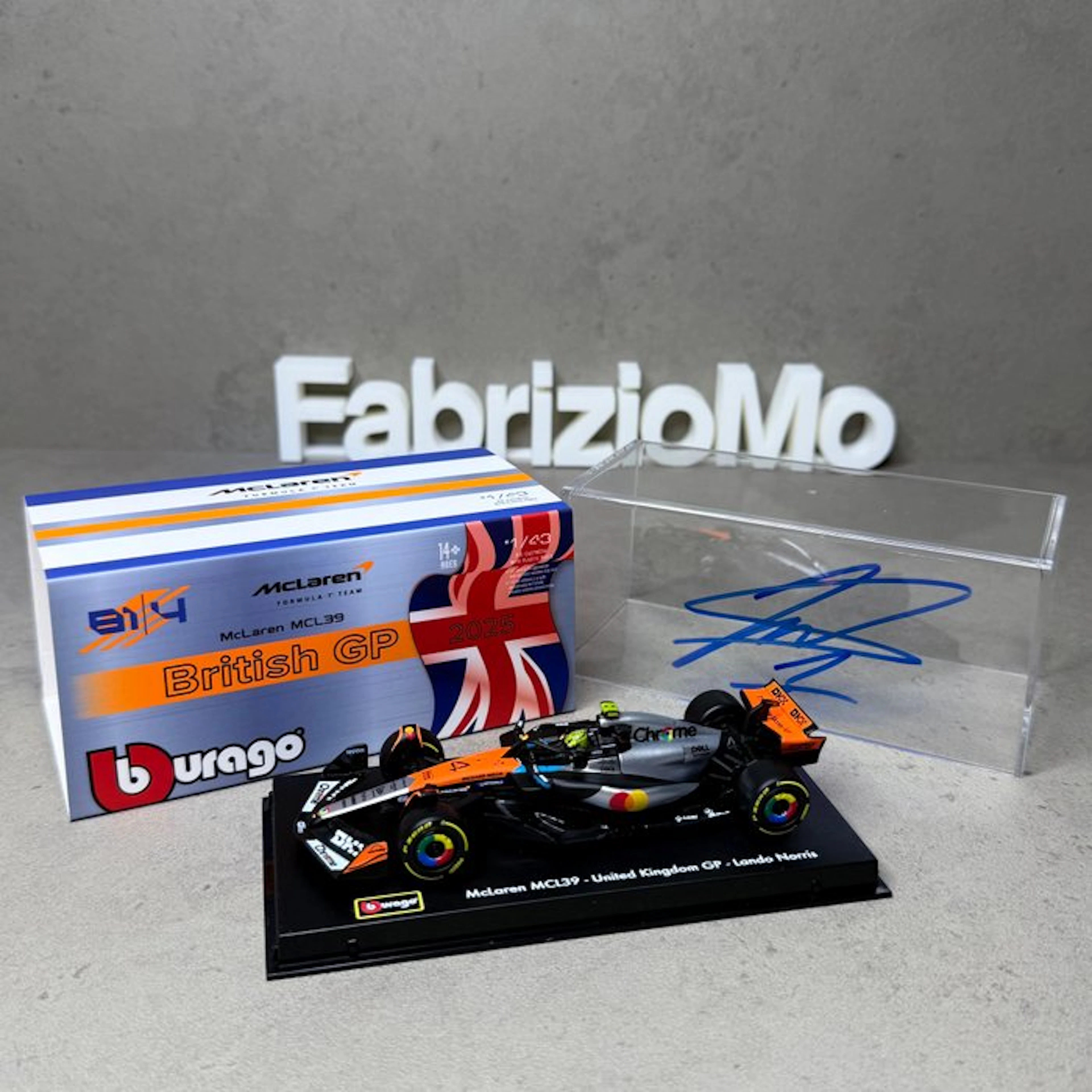 Mclaren - British GP 2025 - Lando Norris - 2025 - Scale 1:43 model car
