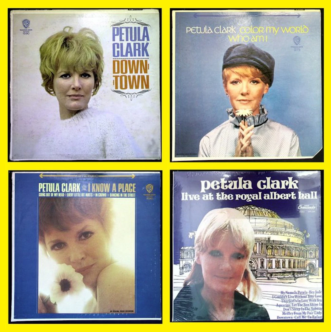 Petula Clark - Lot of 4 US original LP's - Multiple...