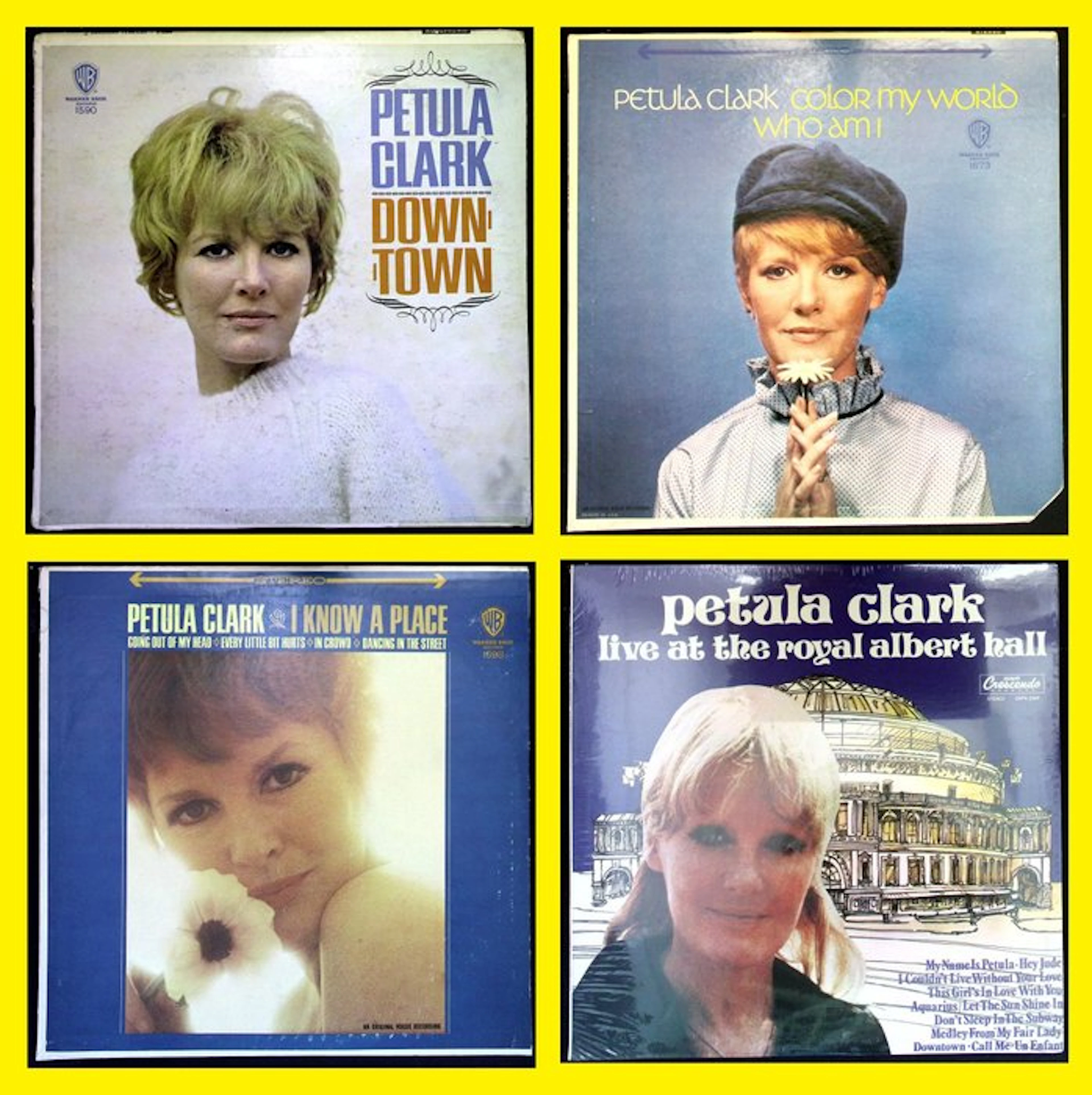 Petula Clark - Lot of 4 US original LP's - Multiple...