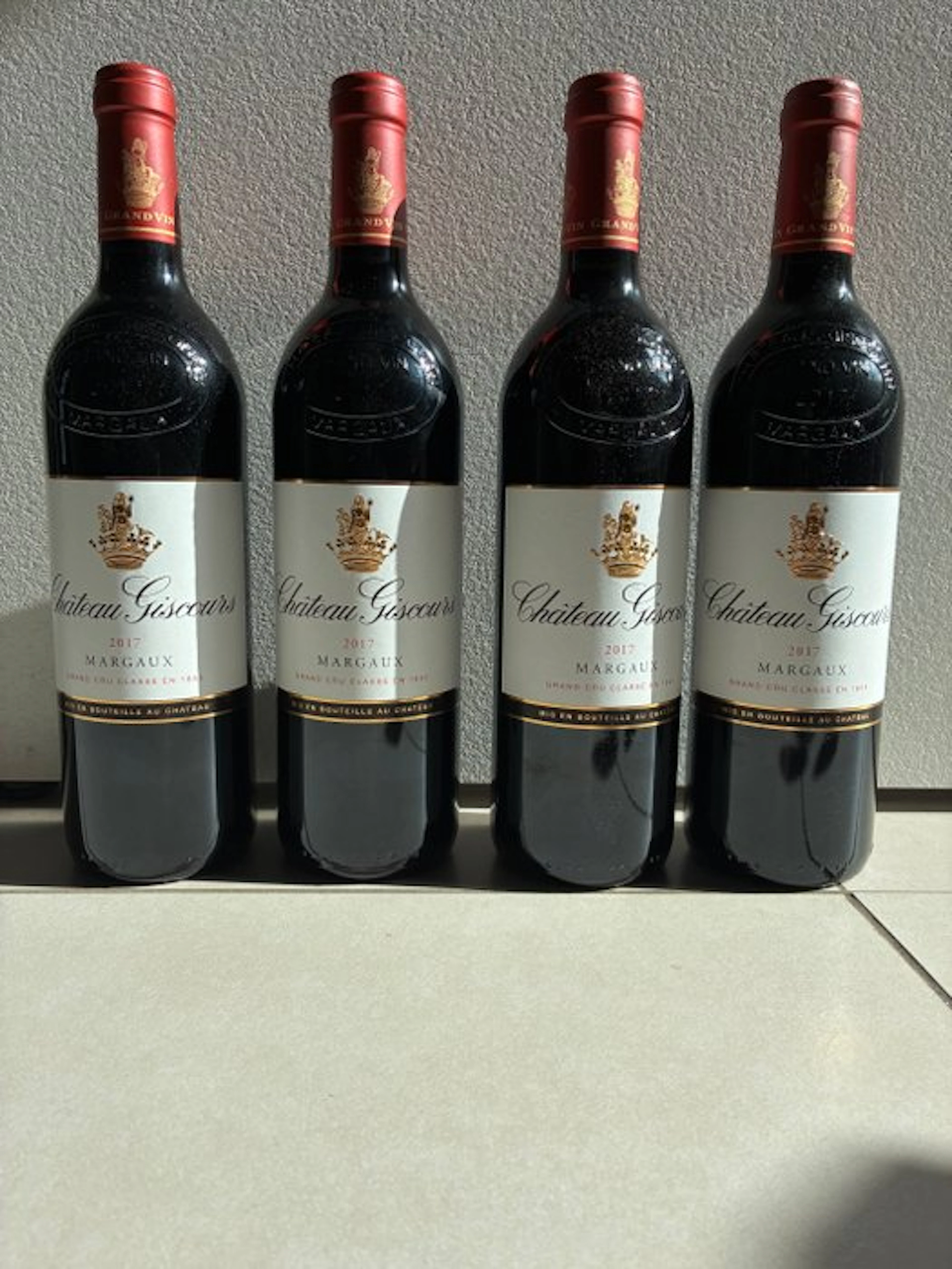 2017 Château Giscours - Margaux 3ème Grand Cru Classé - 4 Bottles (0.75L)
