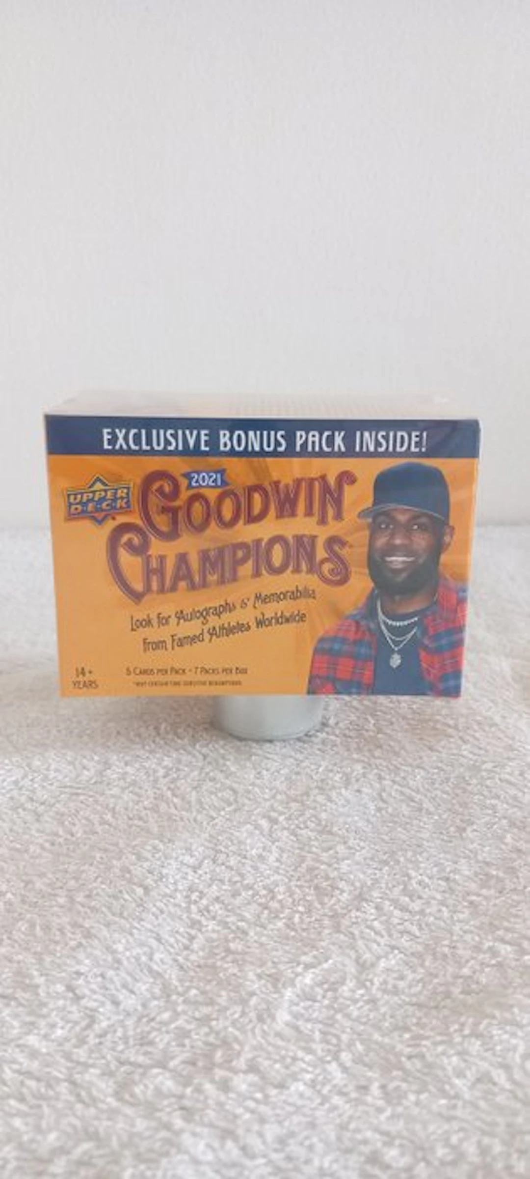 2021 Upper Deck Goodwin Champions LeBron James Original packaging