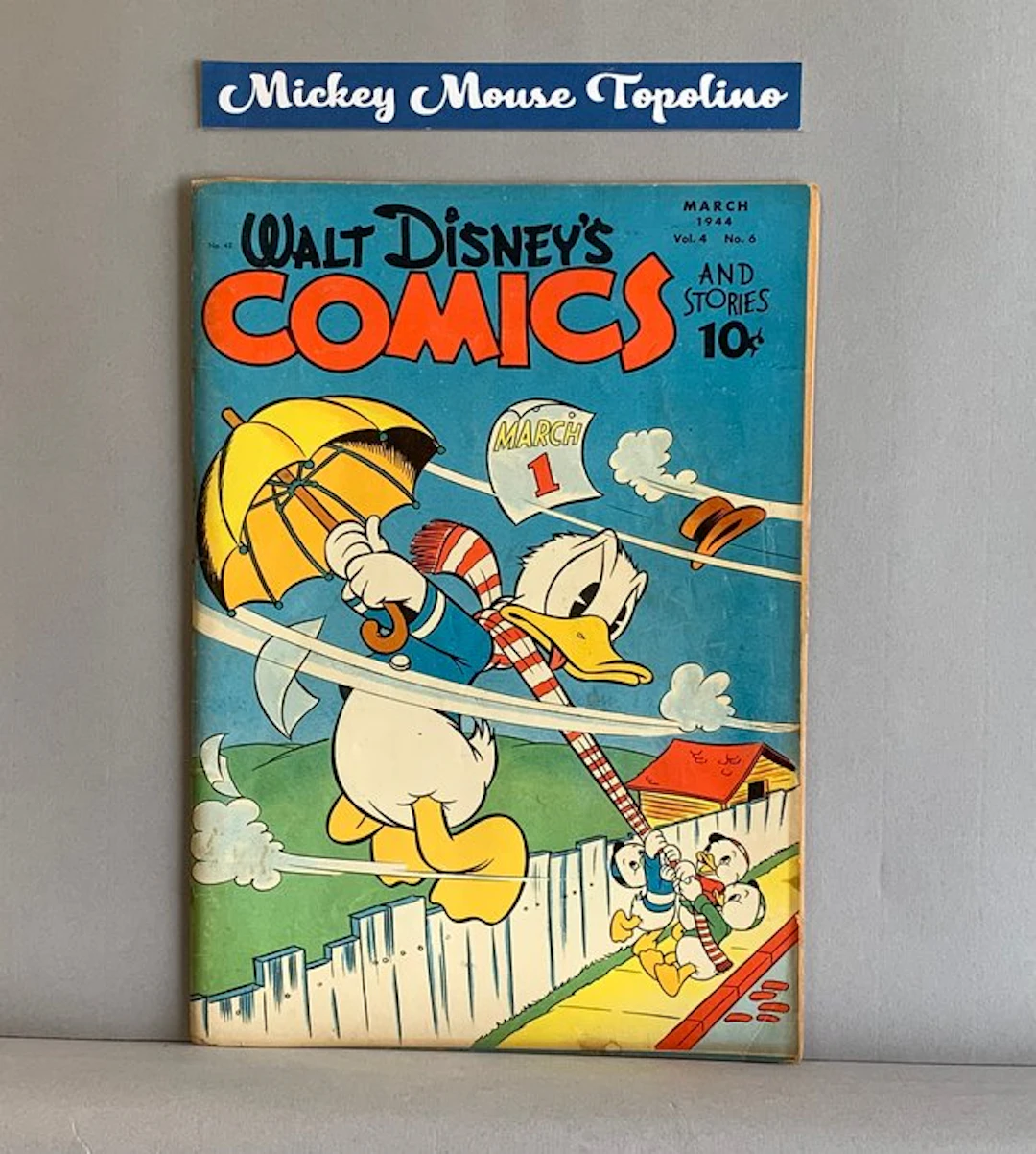Walt Disney's Comics and Stories March 1944 Vol