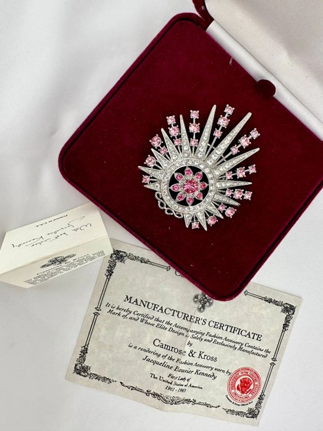 Camrose & Kross - JBK - Jacqueline Kennedy Collection...