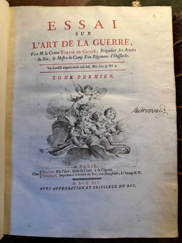 Comte Turpin de Crissé - Essai sur l'Art de la Guerre