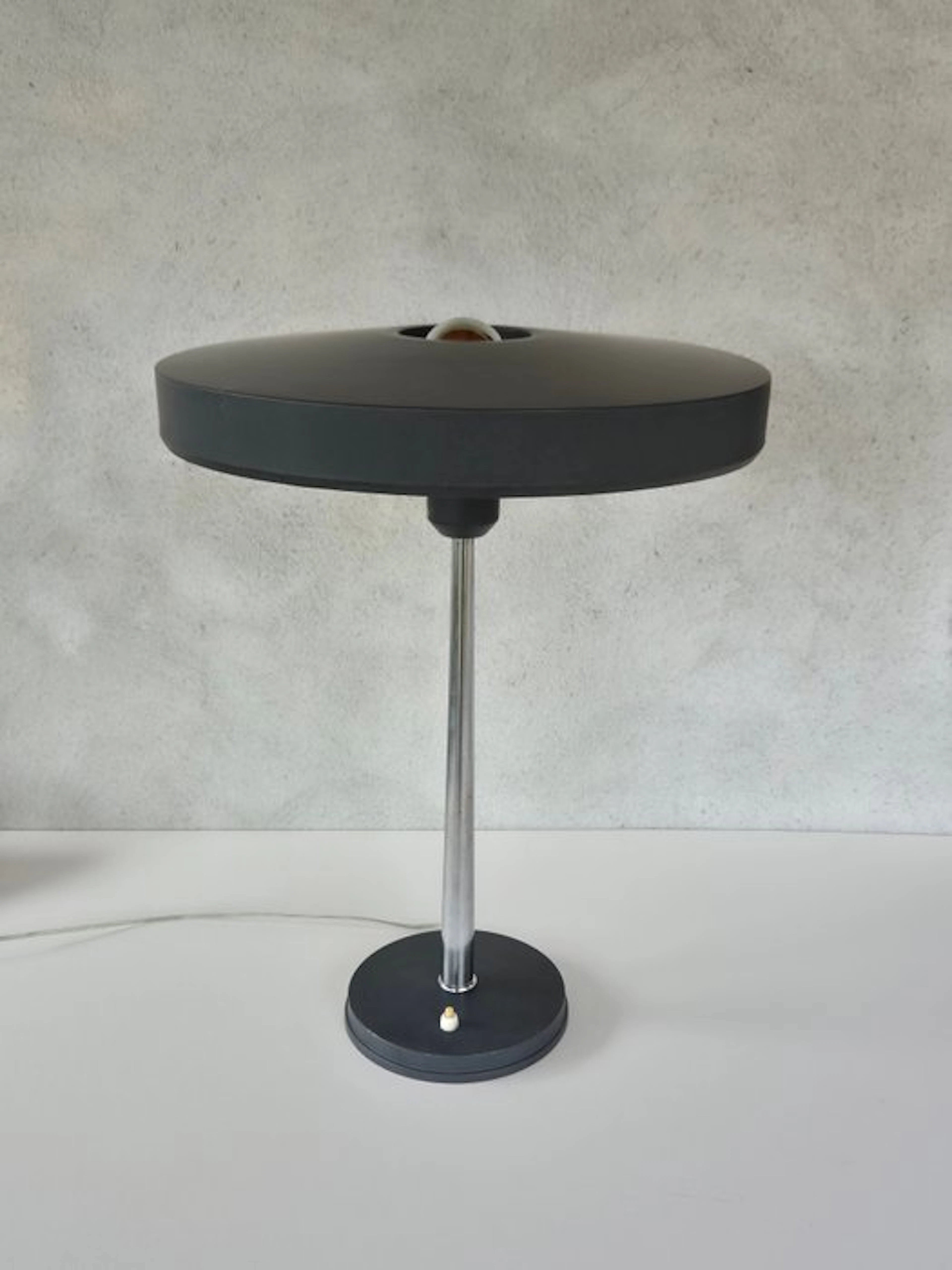 Philips - Louis Kalff - Table lamp - Timor - Steel - early version