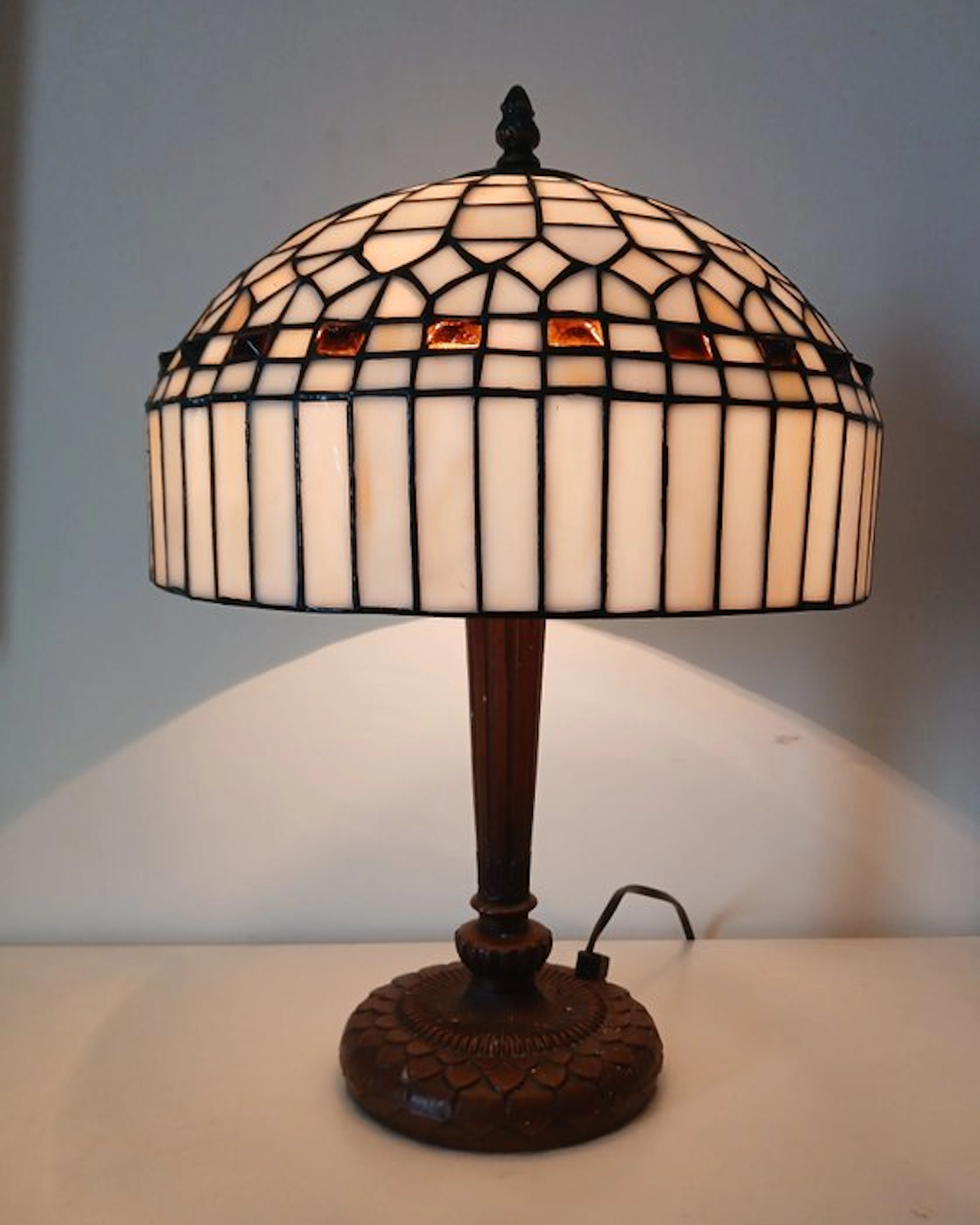 Tiffany - tiffany - Lamp - marble