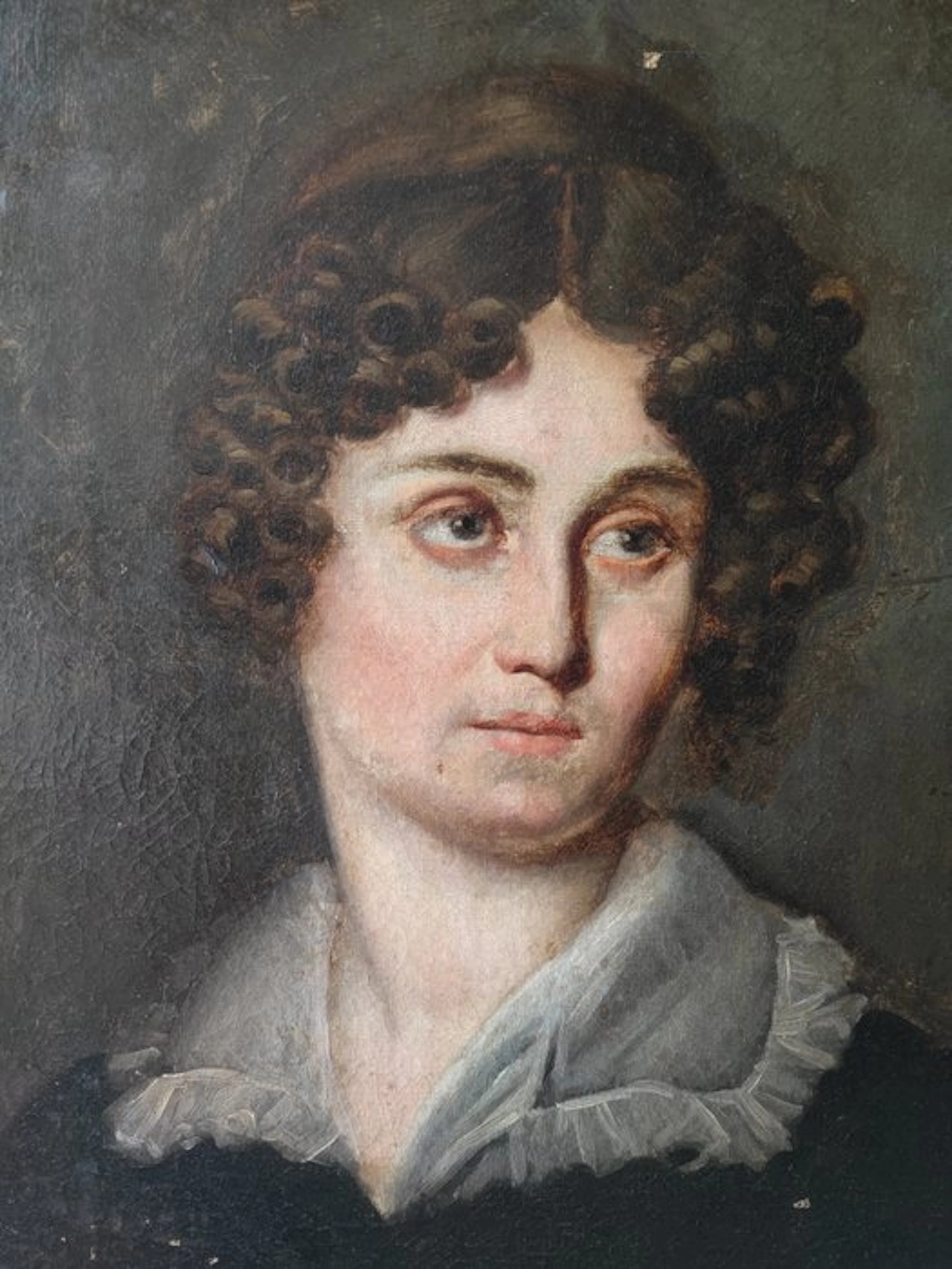 European school (XIX) - Ritratto di donna