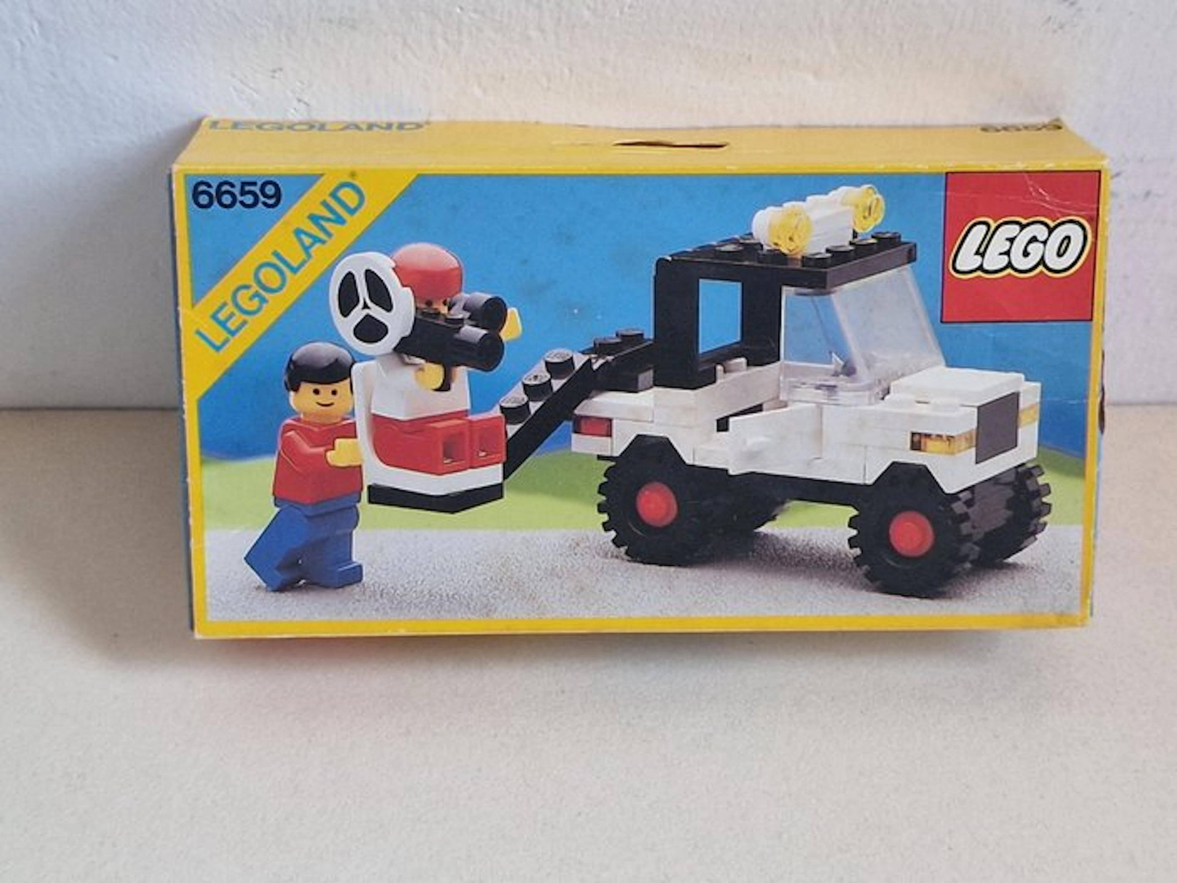 LEGO Set - 6659 - City - Lego vintage set Legoland Classic Town 6659 T.V