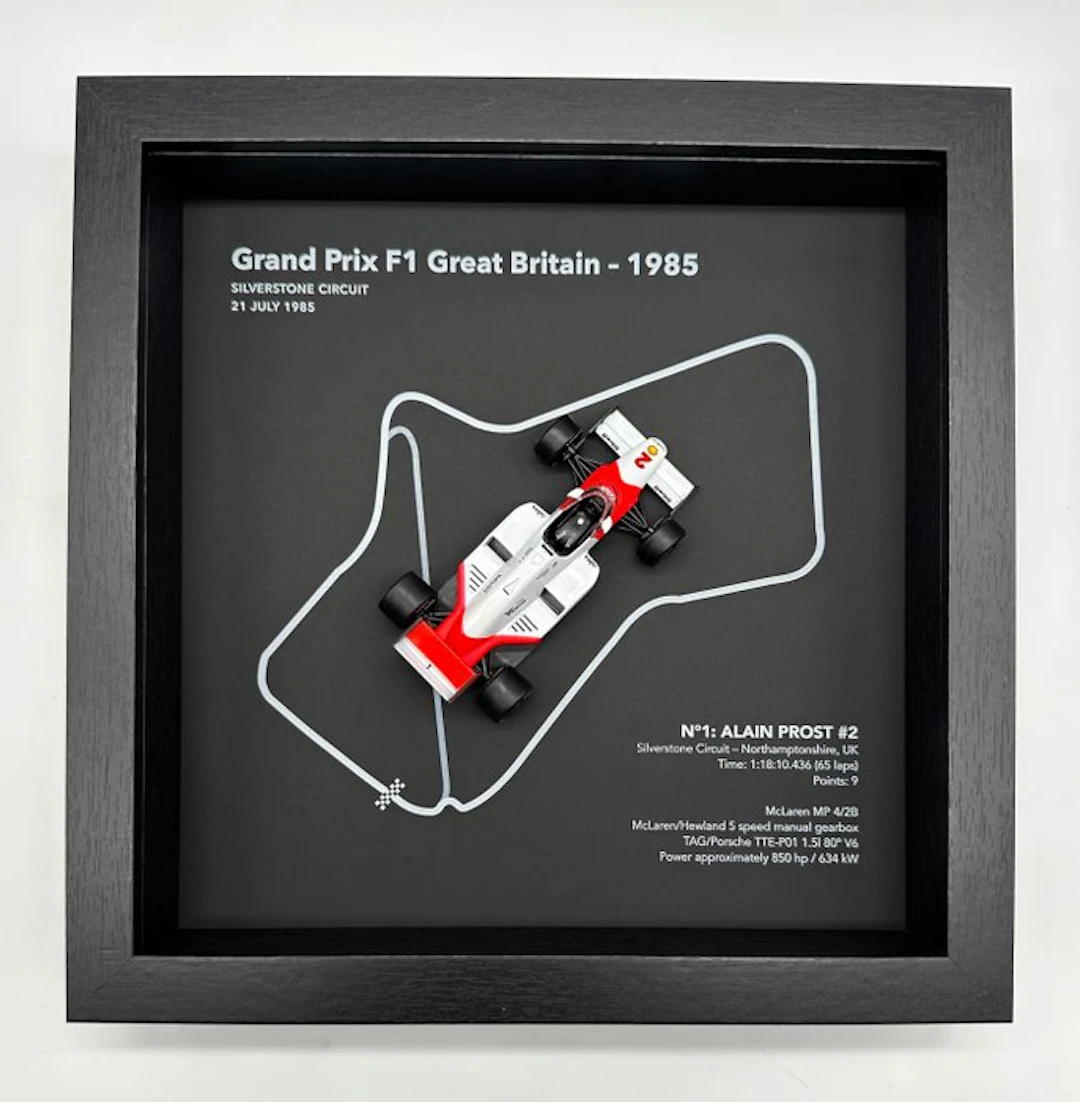 Artwork - McLaren - Alain Prost - GP F1 Italy